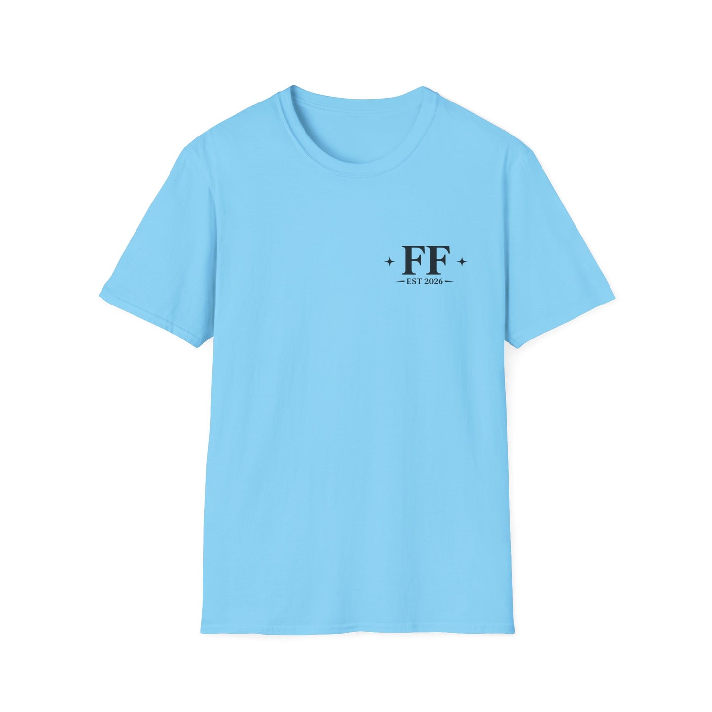 4ht of July FF Est. 2026 Minimal Logo T‑Shirt