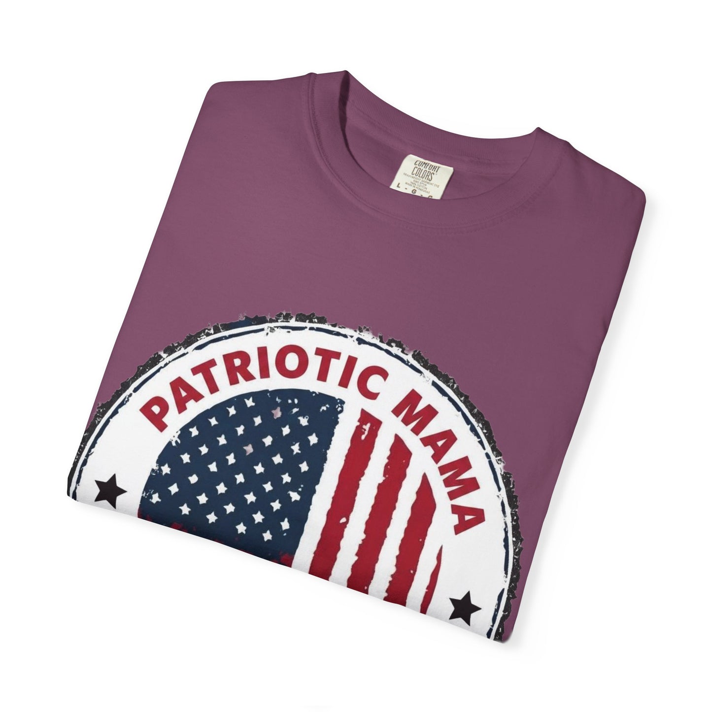 Patriotic Mama T-Shirt — Happy 4th of July American Flag Tee