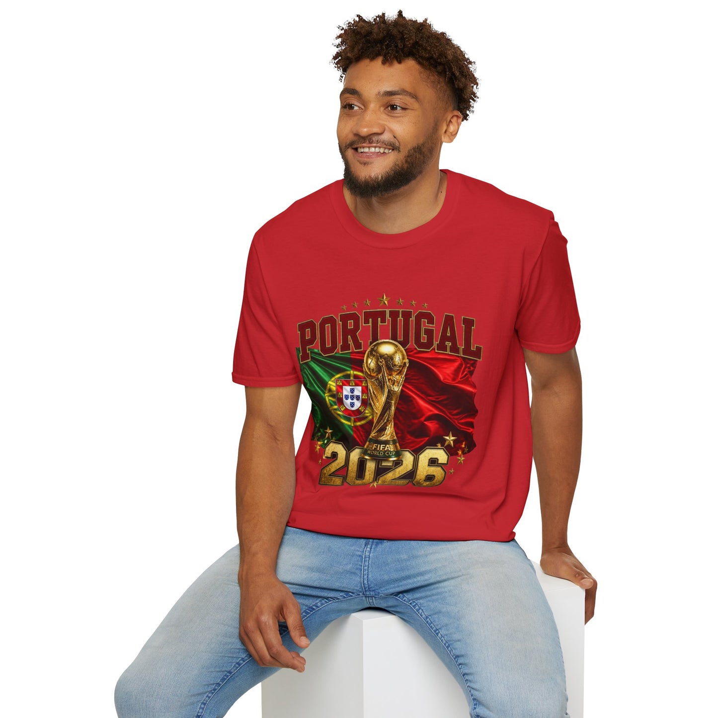 Portugal 2026 World Cup T-Shirt — Football World Trophy Tee