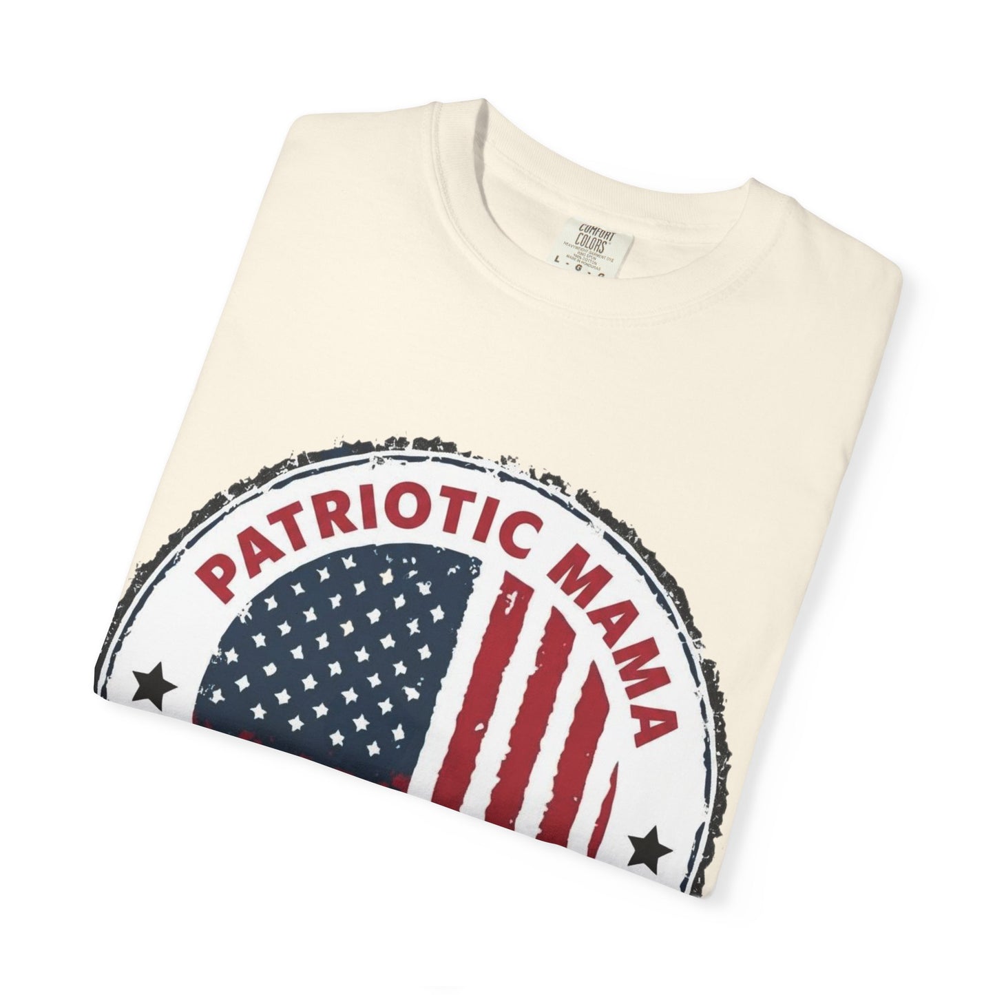 Patriotic Mama T-Shirt — Happy 4th of July American Flag Tee