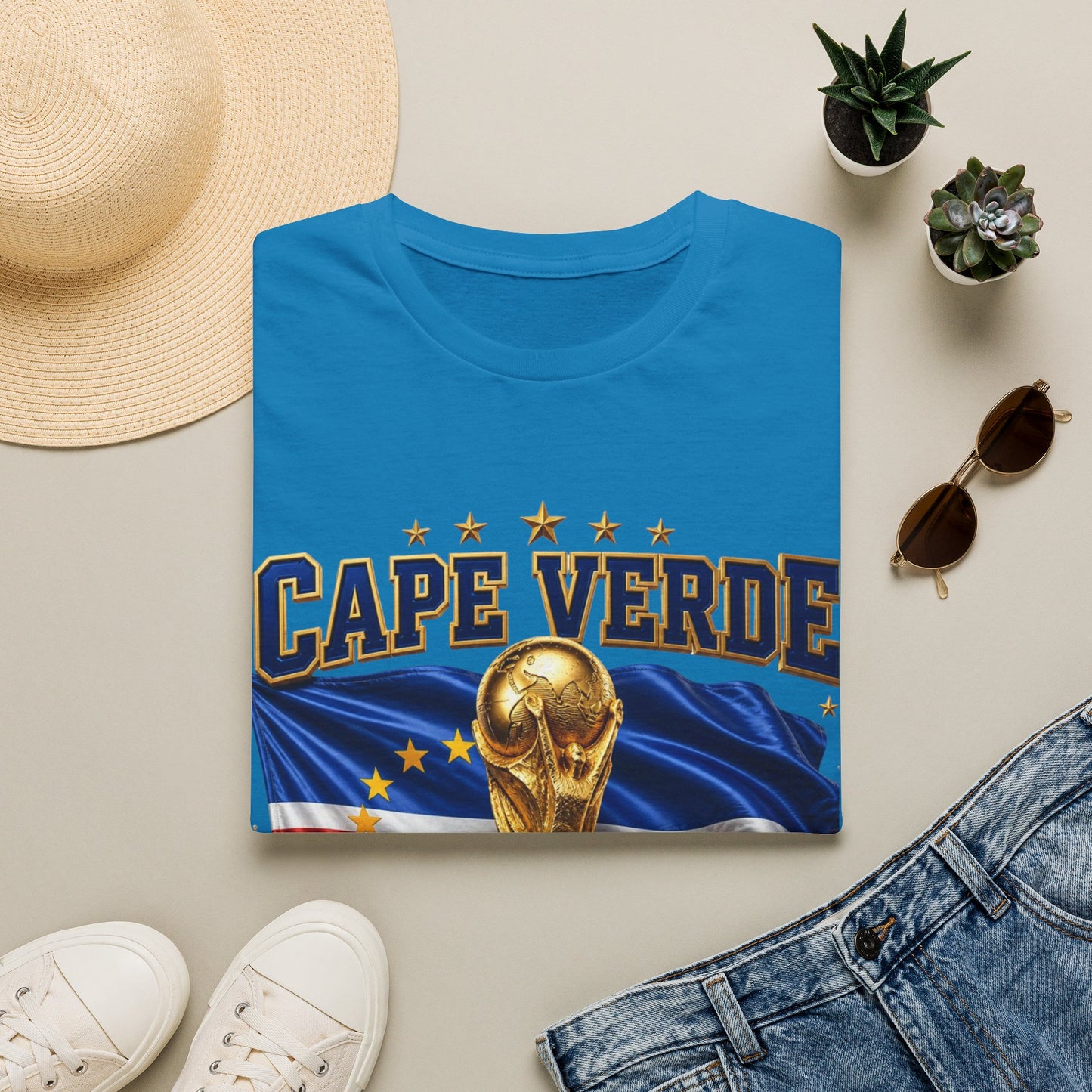 Cape Verde 2026 World Cup T-Shirt — Football Fans Jersey