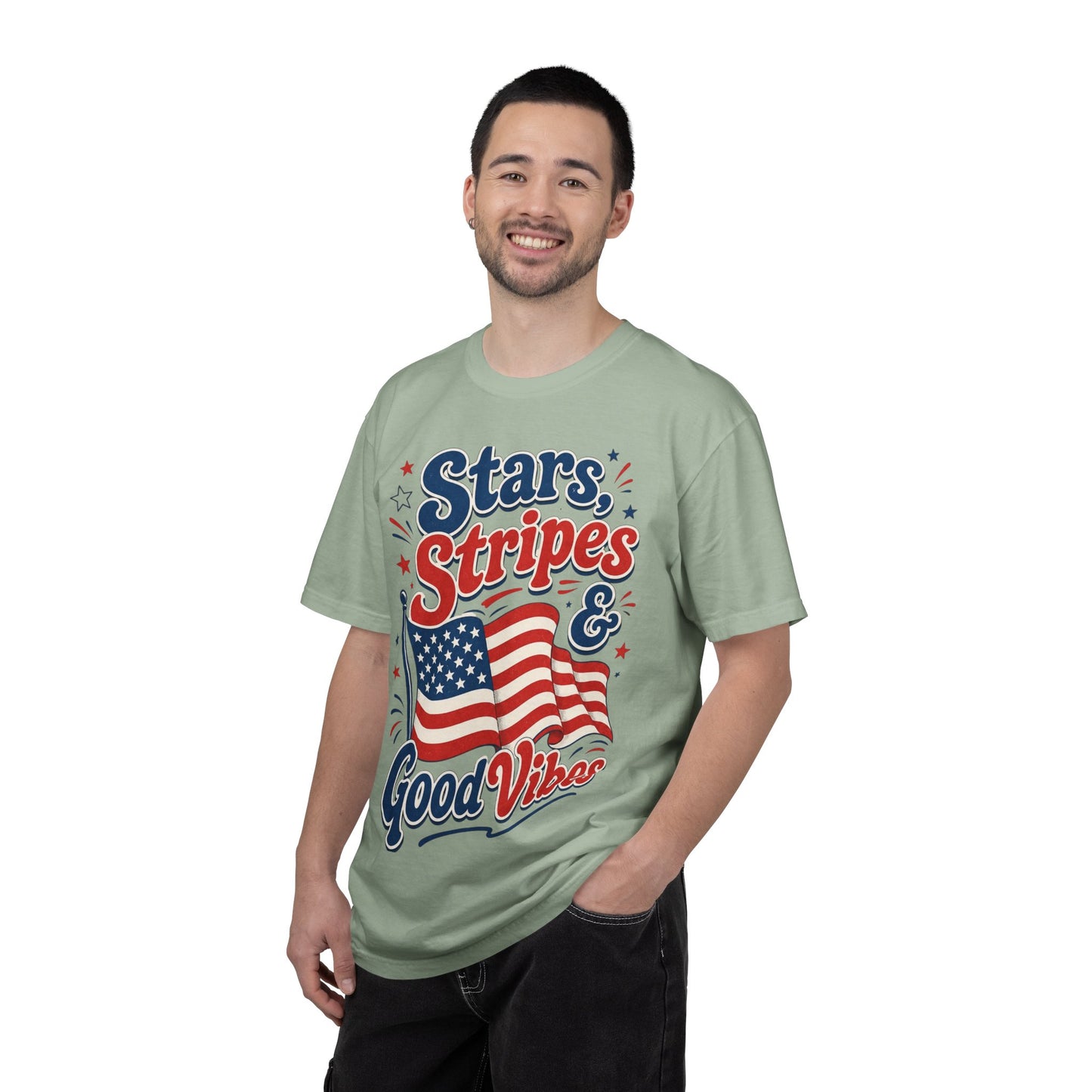 Stars, Stripes & Good Vibes T‑Shirt