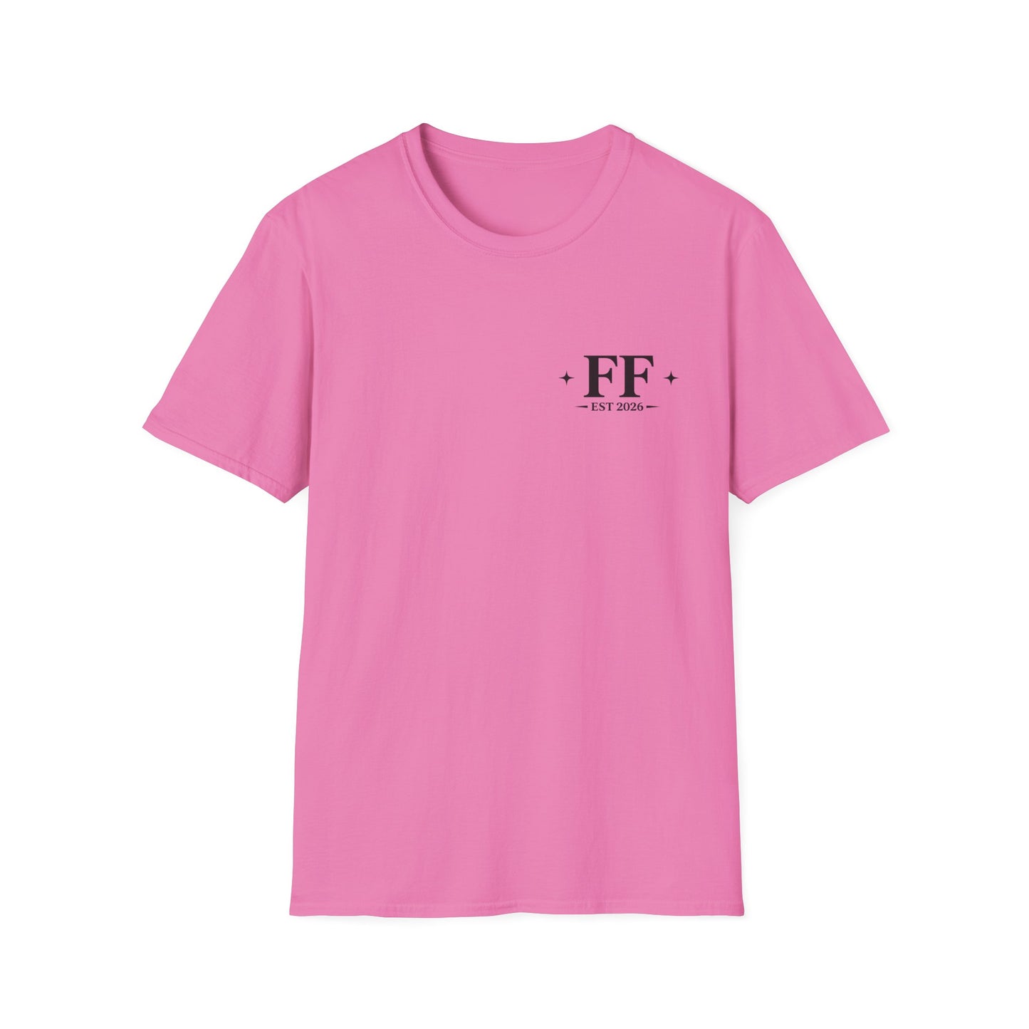 FF Est. 2026 Minimal Logo T-Shirt — Monogram Casual Tee