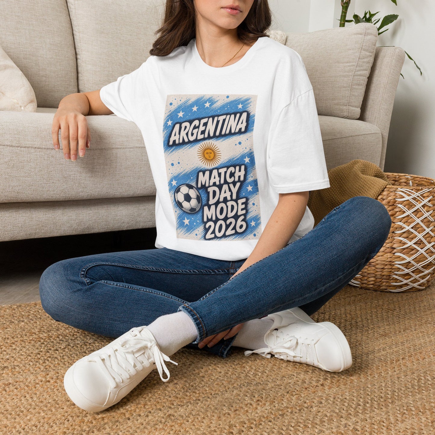 Argentina Match Day T-Shirt — Match Day Mode 2026 Soccer Fan Tee