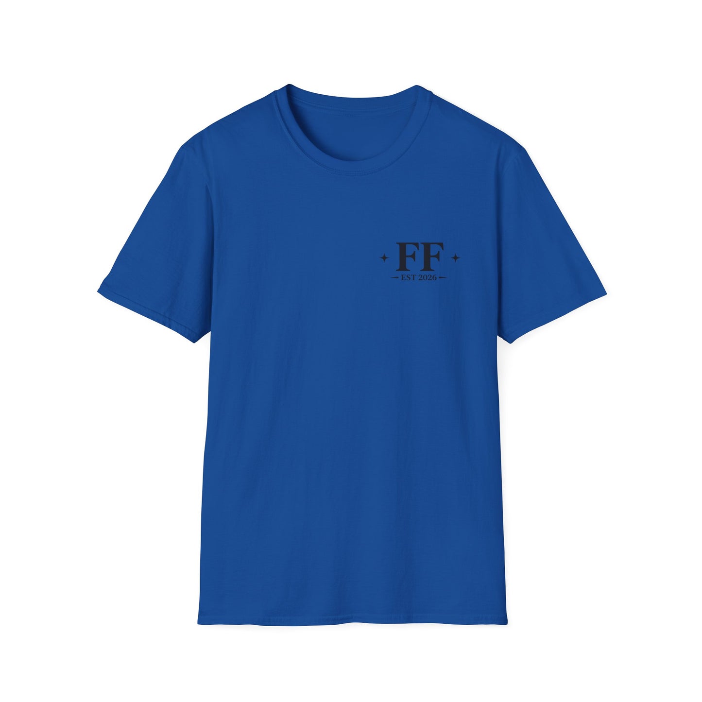 4ht of July FF Est. 2026 Minimal Logo T‑Shirt