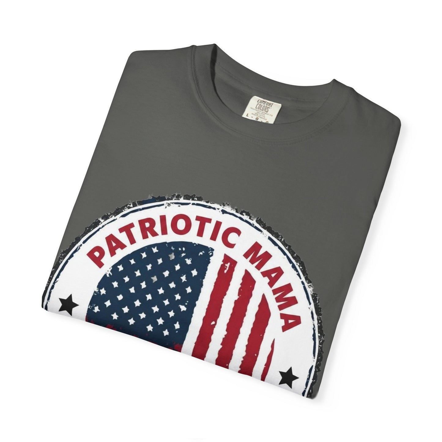Patriotic Mama T-Shirt — Happy 4th of July American Flag Tee
