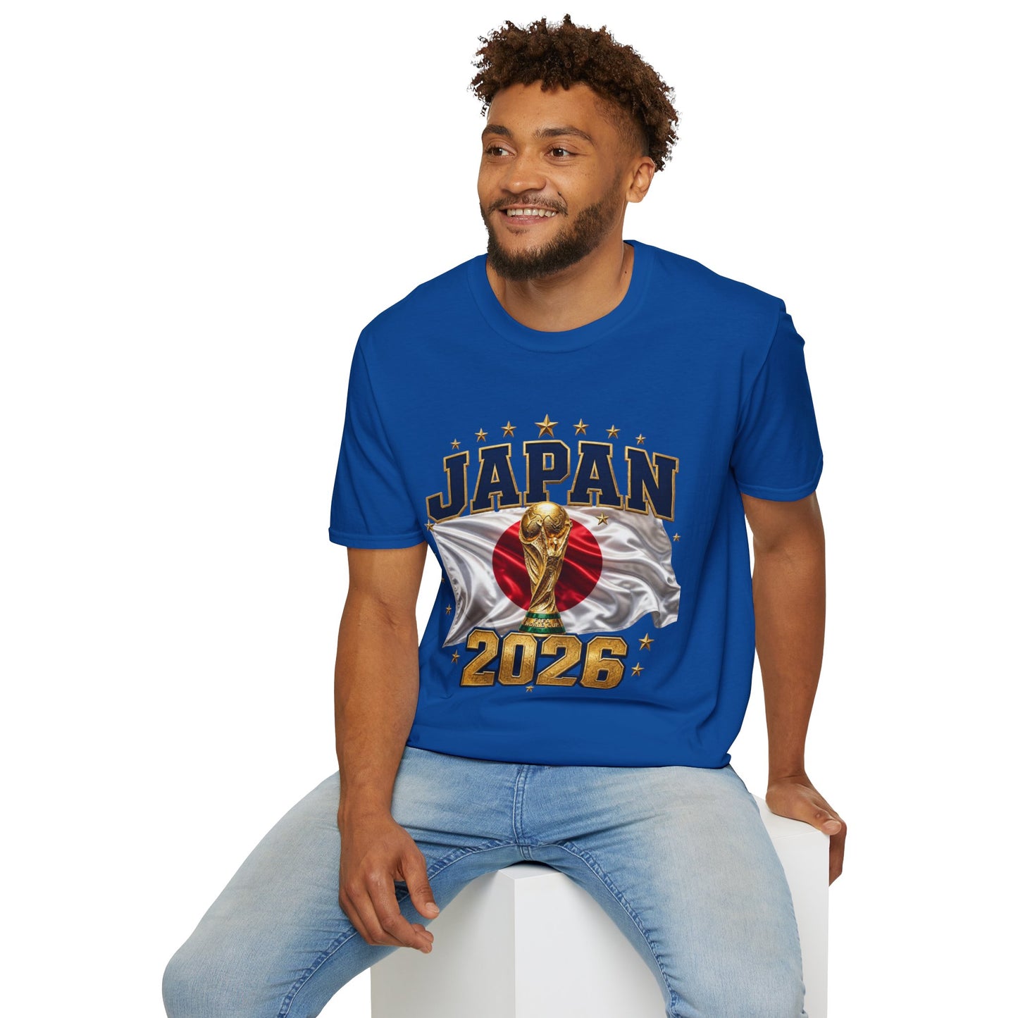 Japan 2026 World Cup T‑Shirt — Soccer Trophy Crest