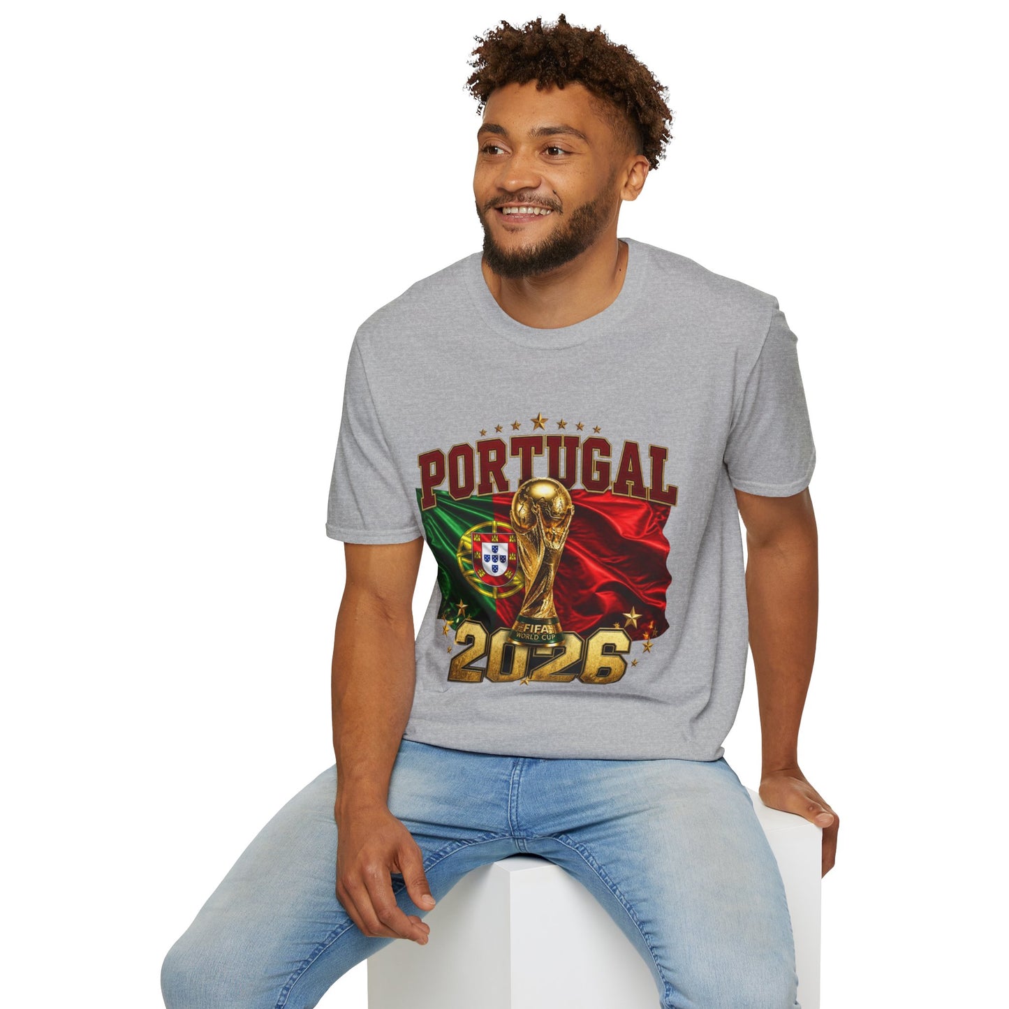 Portugal 2026 World Cup T-Shirt — Football World Trophy Tee