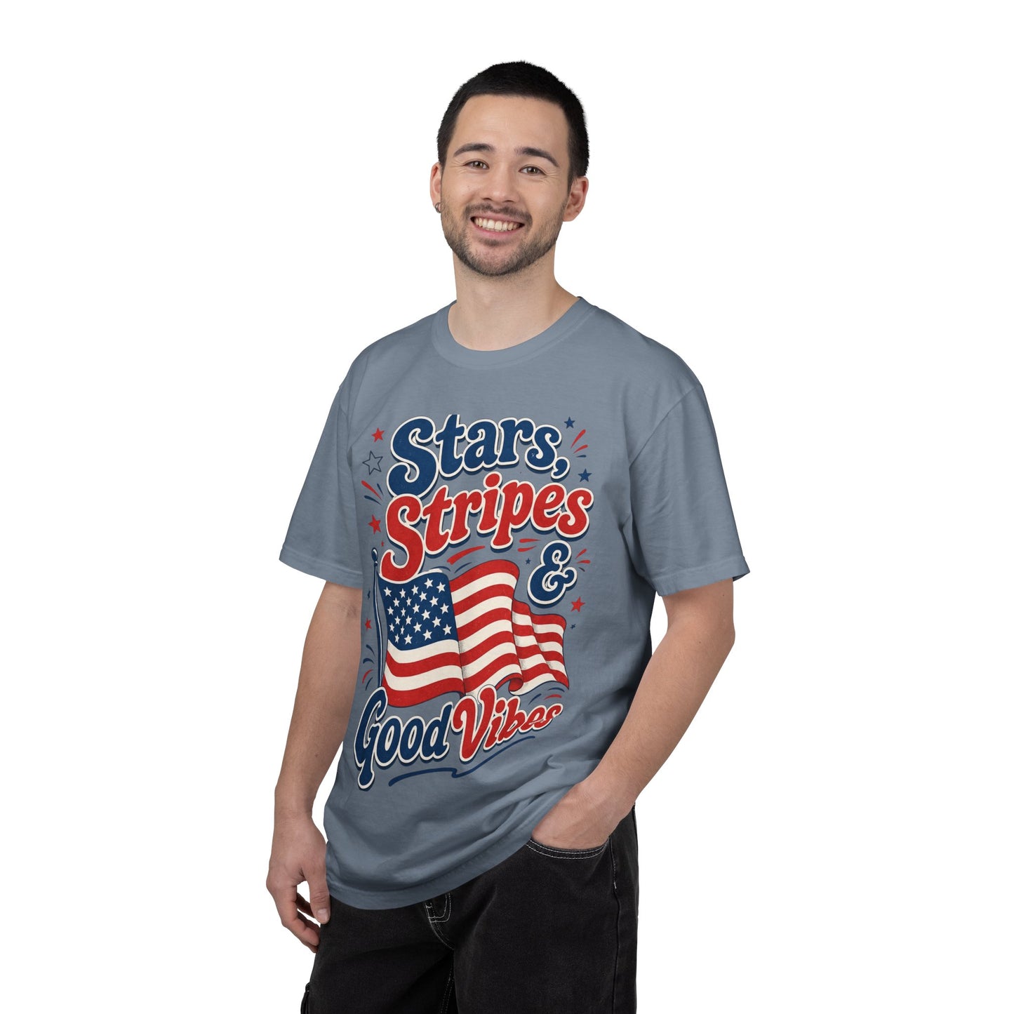 Stars, Stripes & Good Vibes T‑Shirt