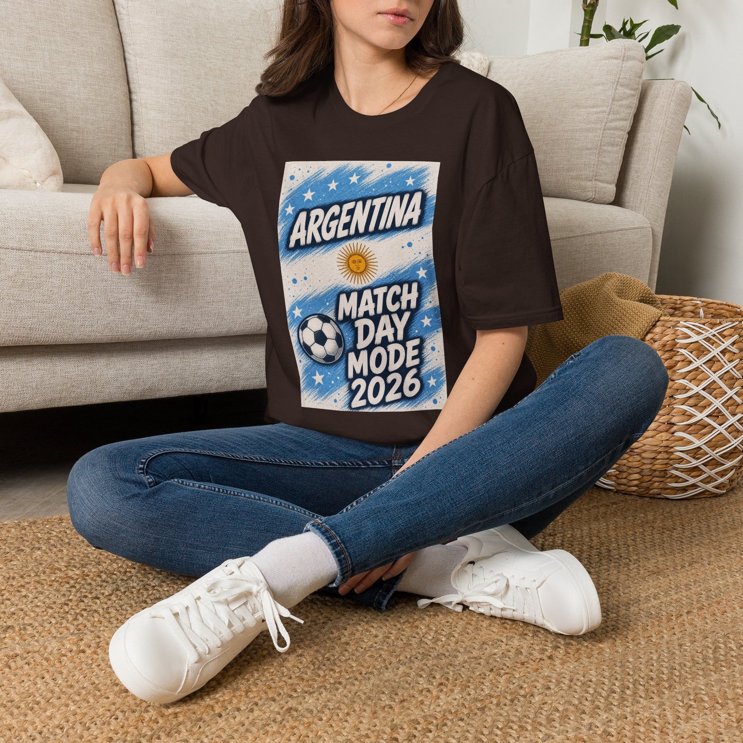Argentina Match Day T-Shirt — Match Day Mode 2026 Soccer Fan Tee