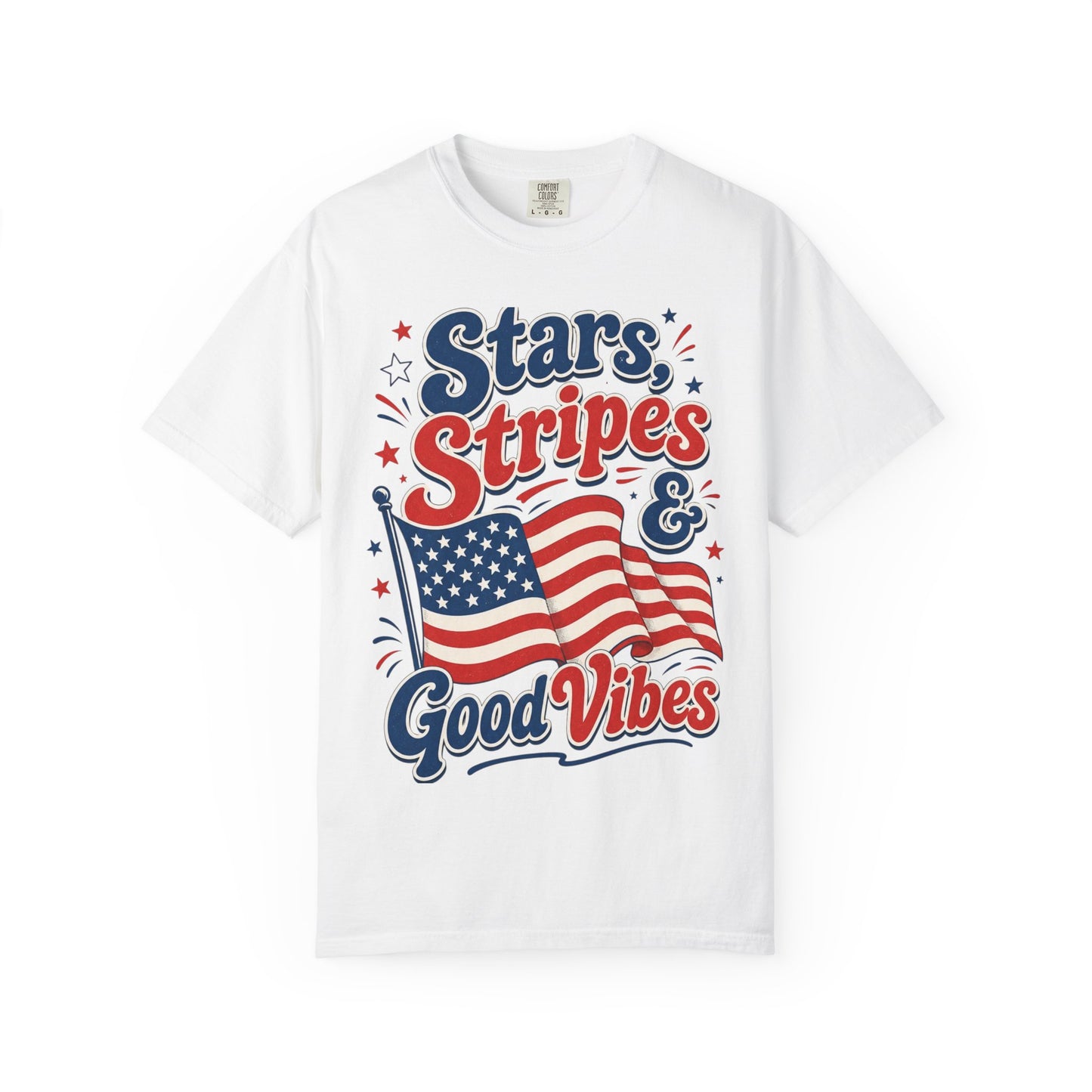 Stars, Stripes & Good Vibes T‑Shirt