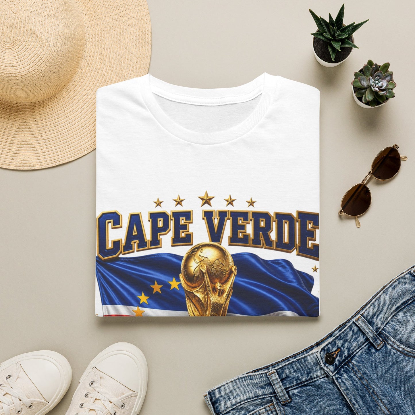 Cape Verde 2026 World Cup T-Shirt — Football Fans Jersey