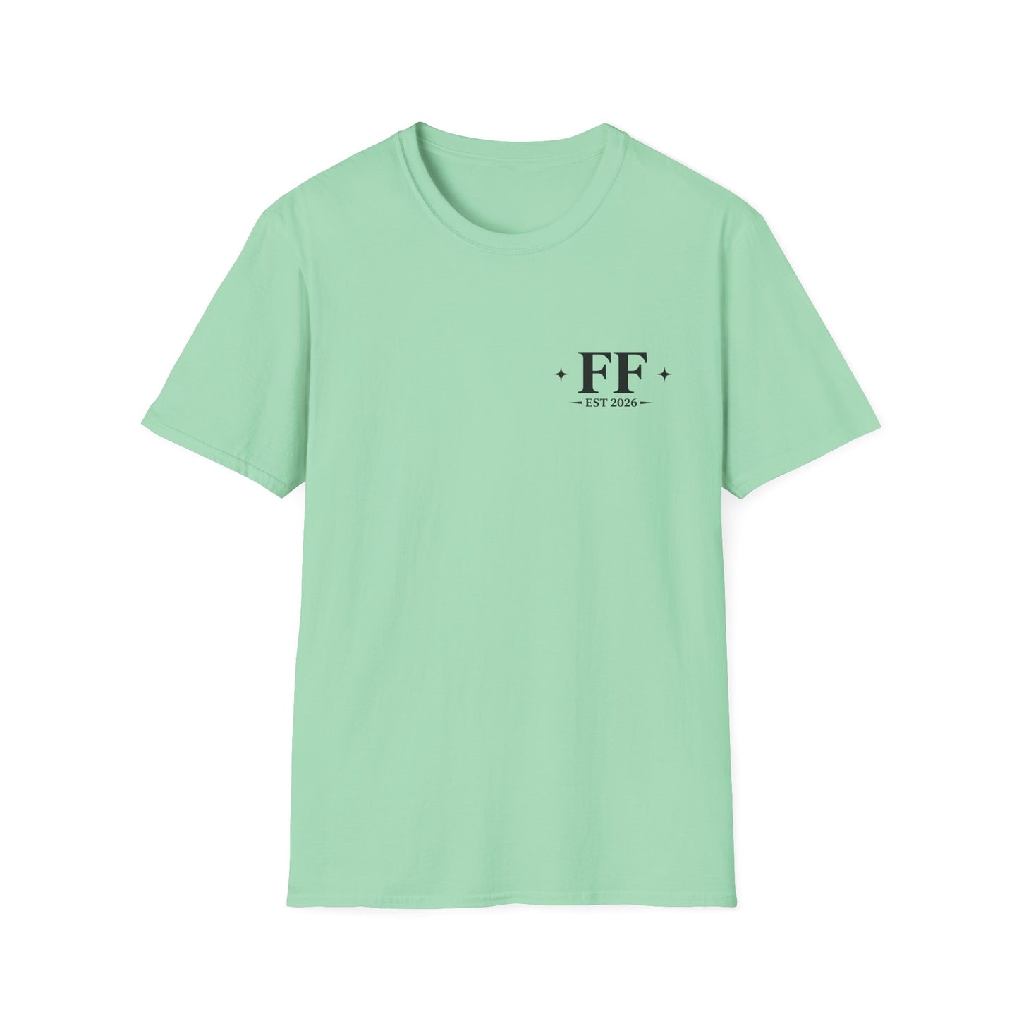 FF Est. 2026 Minimal Logo T-Shirt — Monogram Casual Tee