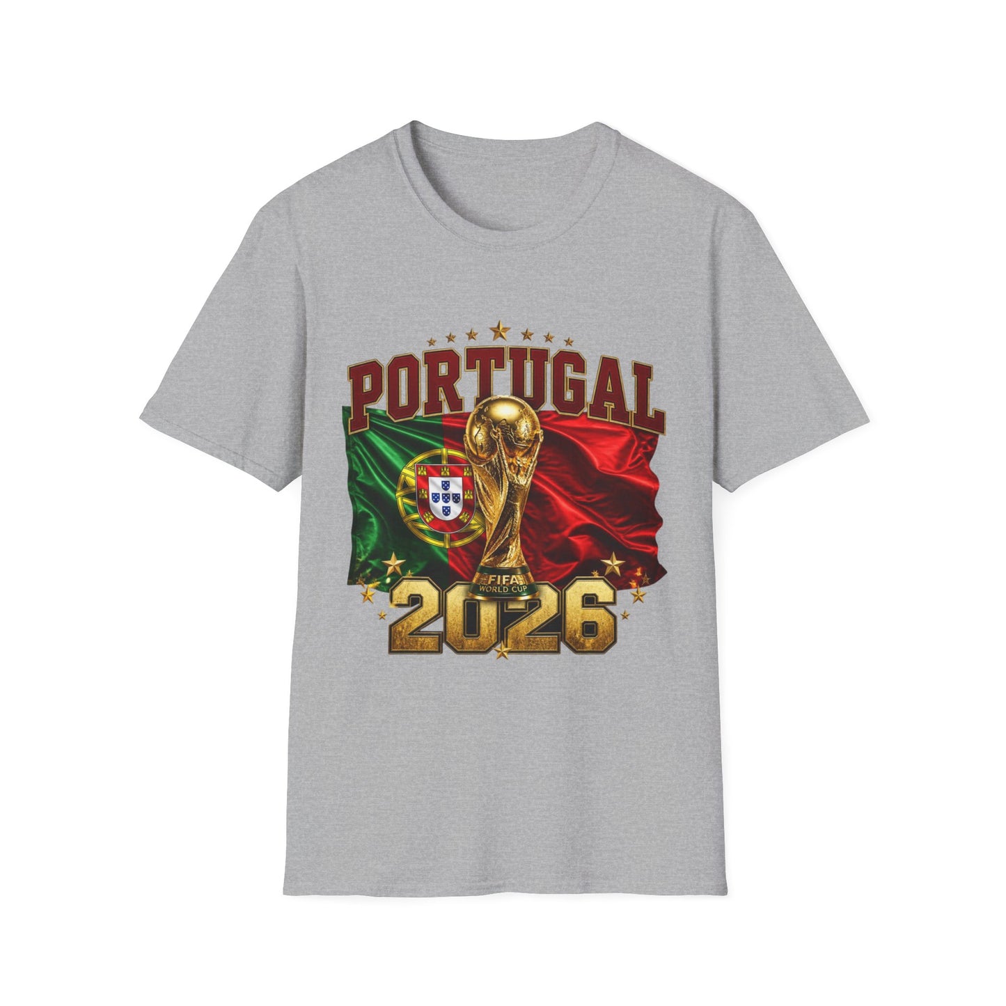Portugal 2026 World Cup T-Shirt — Football World Trophy Tee