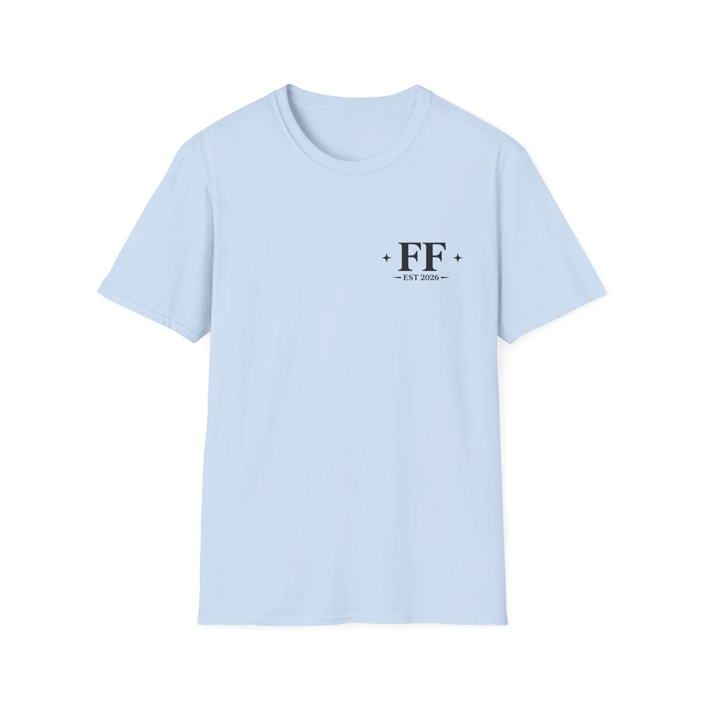 FF Est. 2026 Minimal Logo T-Shirt — Monogram Casual Tee