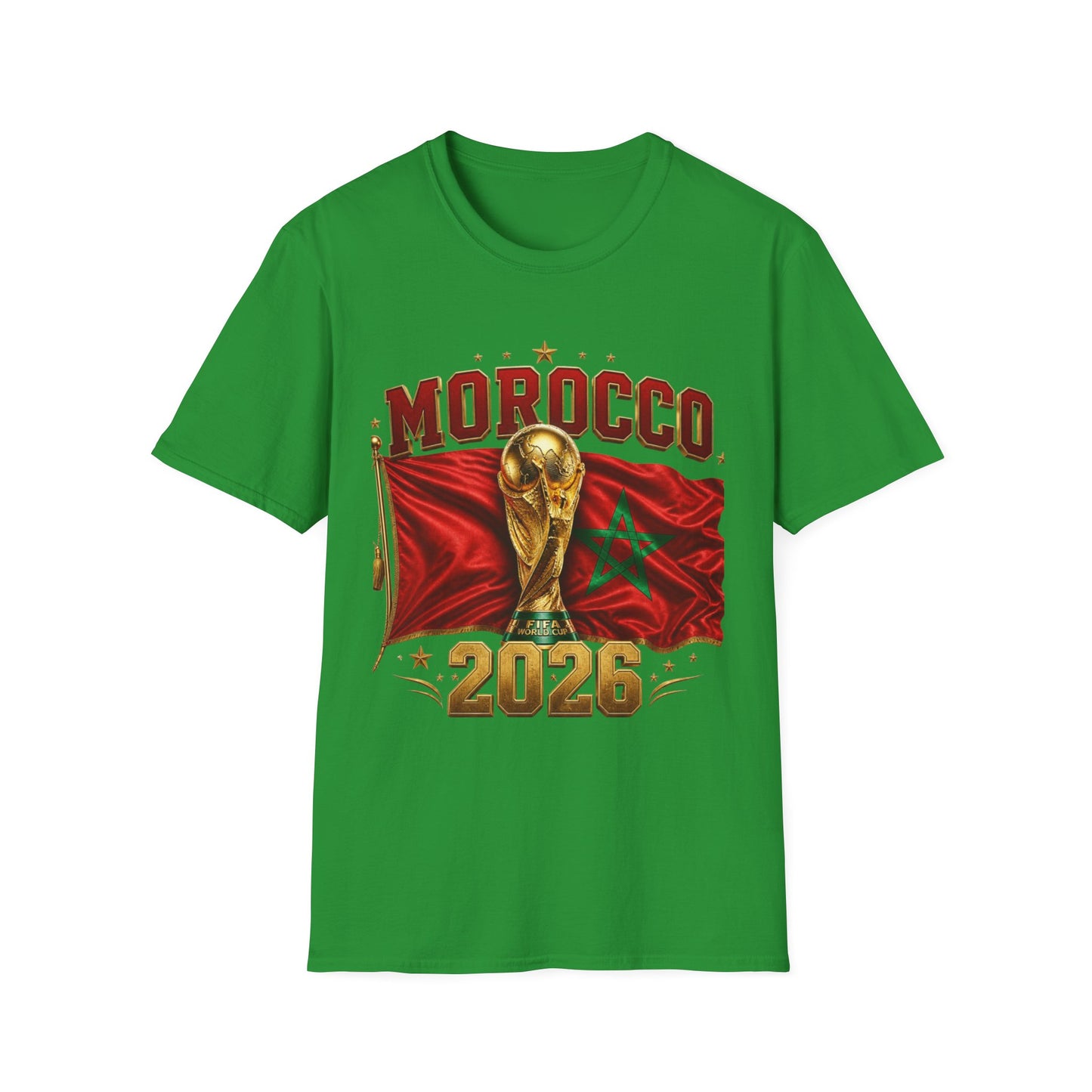 Morocco 2026 World Cup T-Shirt — Football World Cup Soccer Fan Tee