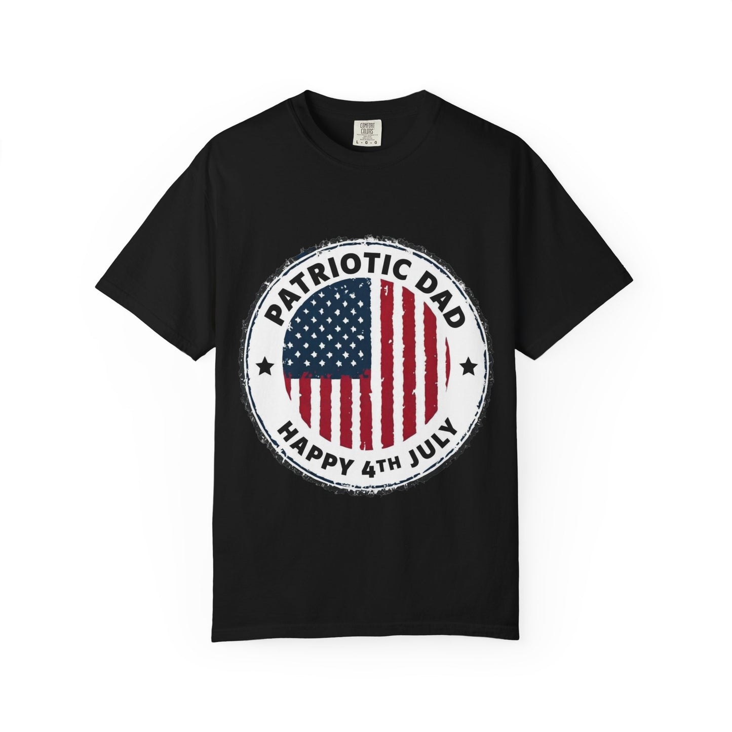 Patriotic Dad T-Shirt — Happy 4th of July American Flag Tee