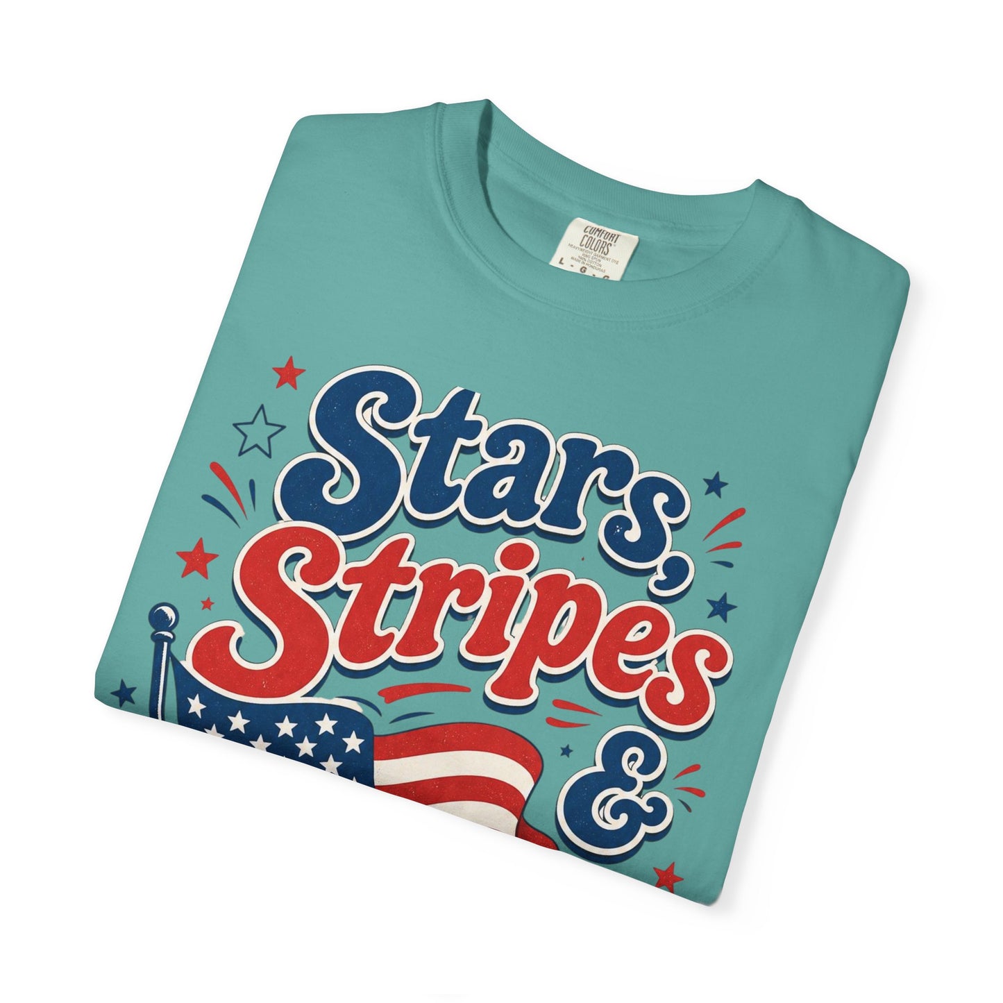 Stars, Stripes & Good Vibes T‑Shirt