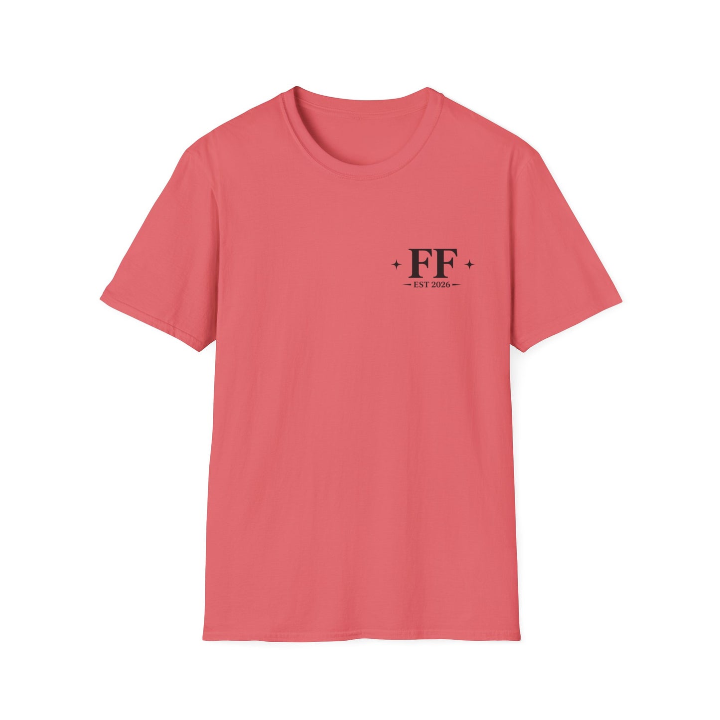 FF Est. 2026 Minimal Logo T-Shirt — Monogram Casual Tee