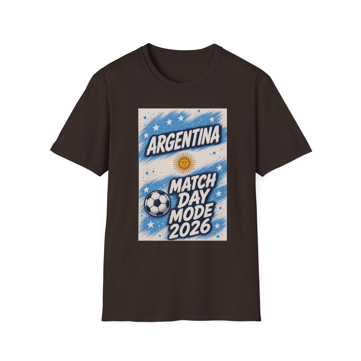 Argentina Match Day T-Shirt — Match Day Mode 2026 Soccer Fan Tee