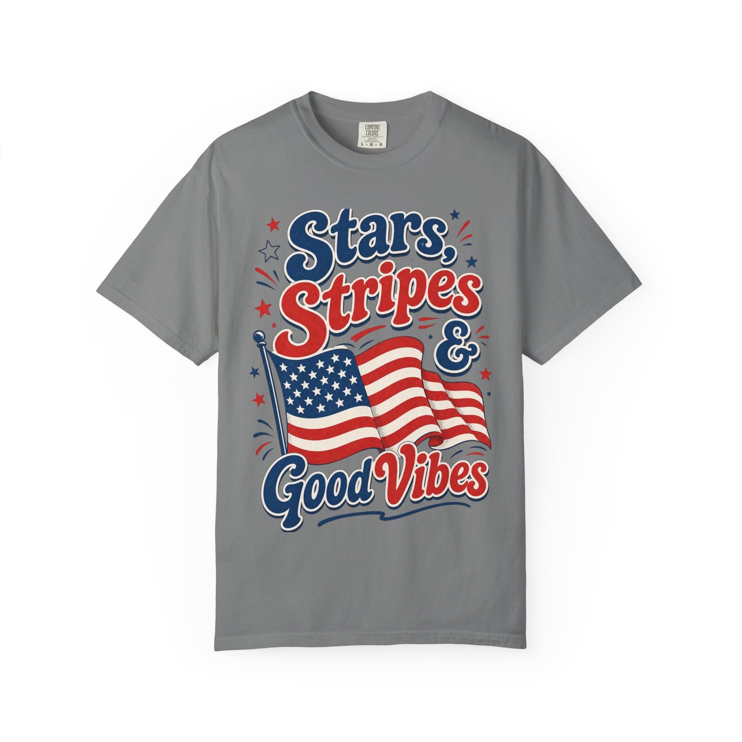 Stars, Stripes & Good Vibes T‑Shirt