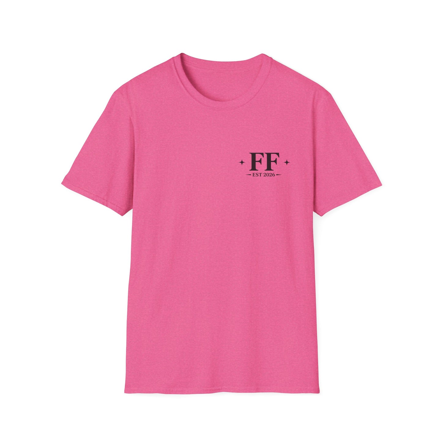 4ht of July FF Est. 2026 Minimal Logo T‑Shirt