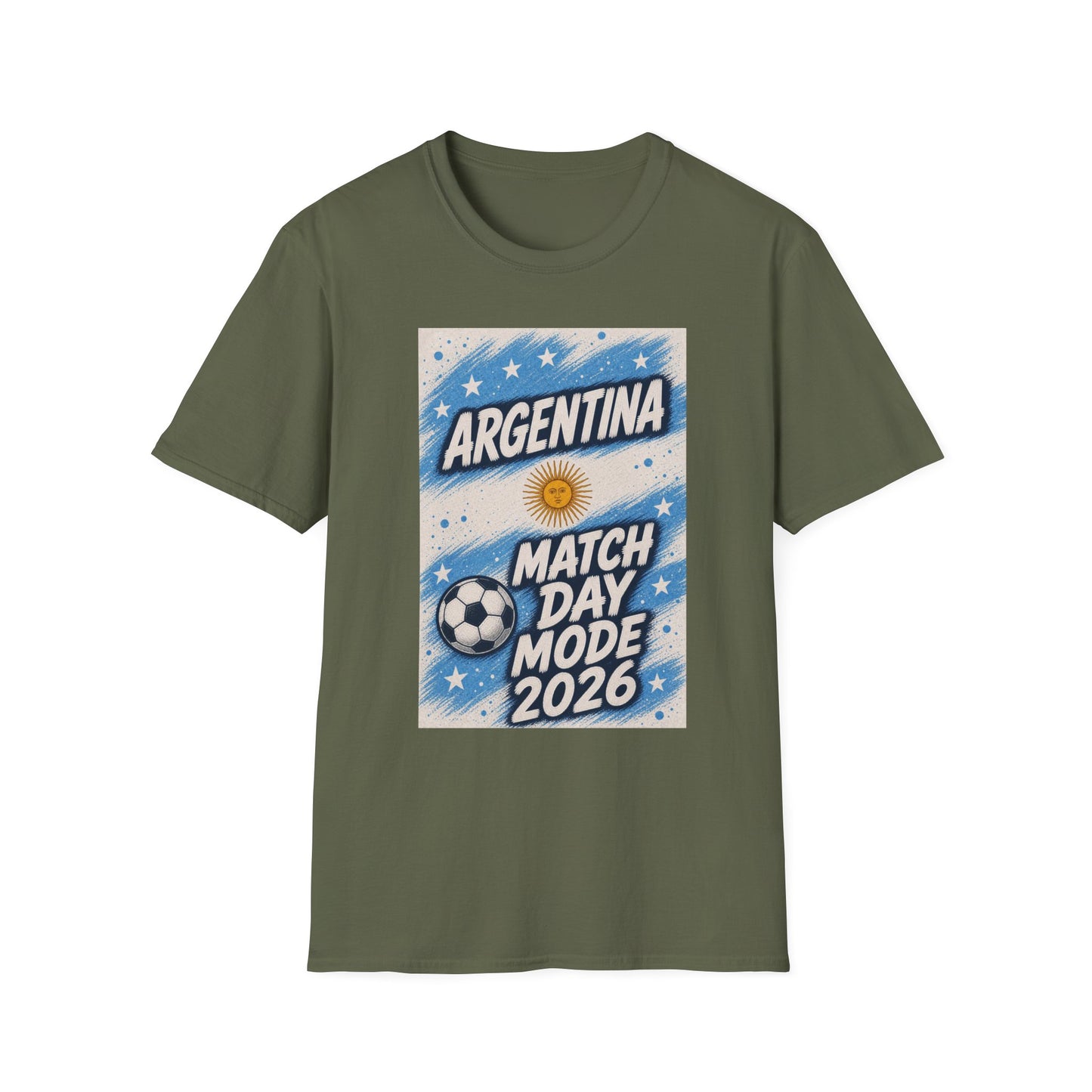 Argentina Match Day T-Shirt — Match Day Mode 2026 Soccer Fan Tee