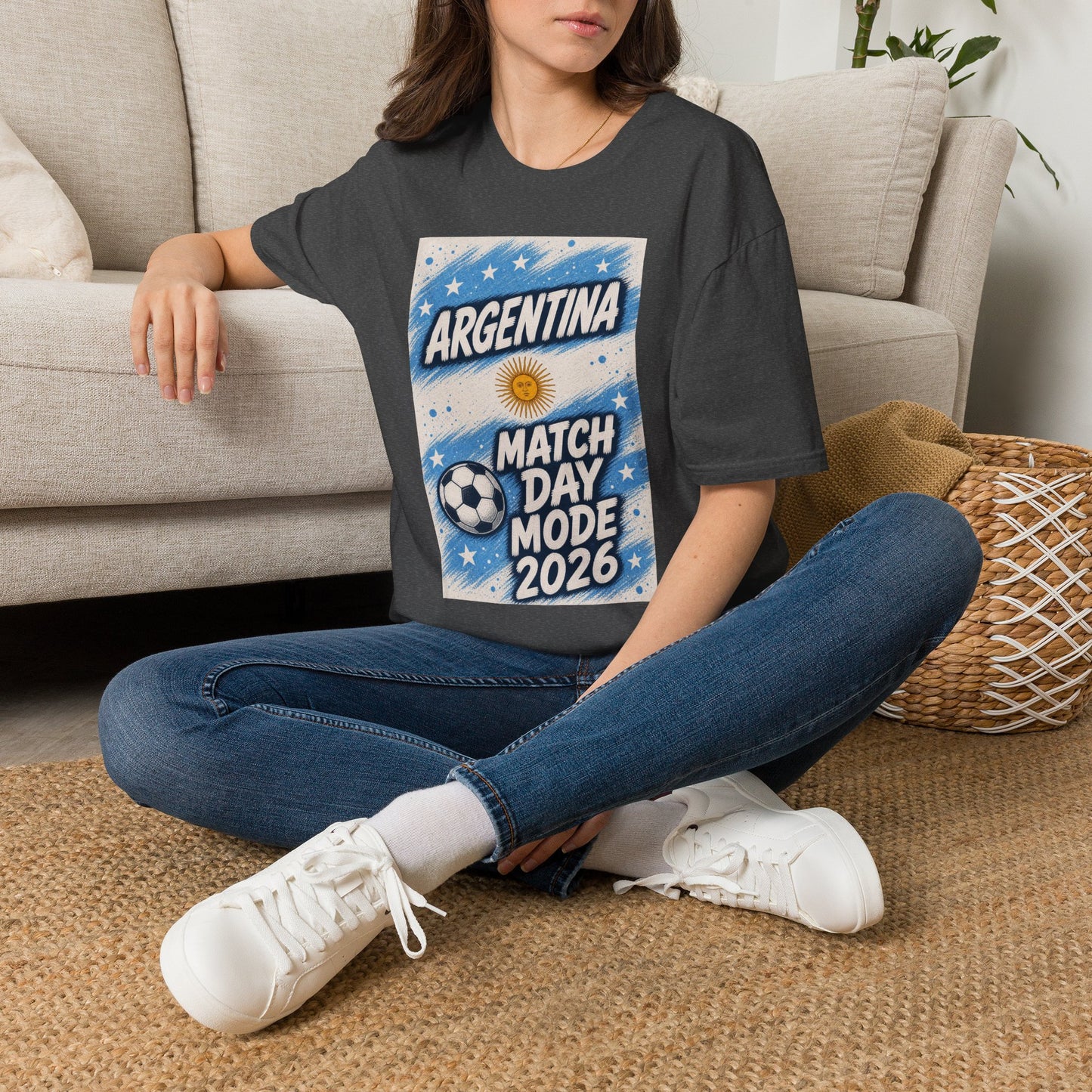 Argentina Match Day T-Shirt — Match Day Mode 2026 Soccer Fan Tee