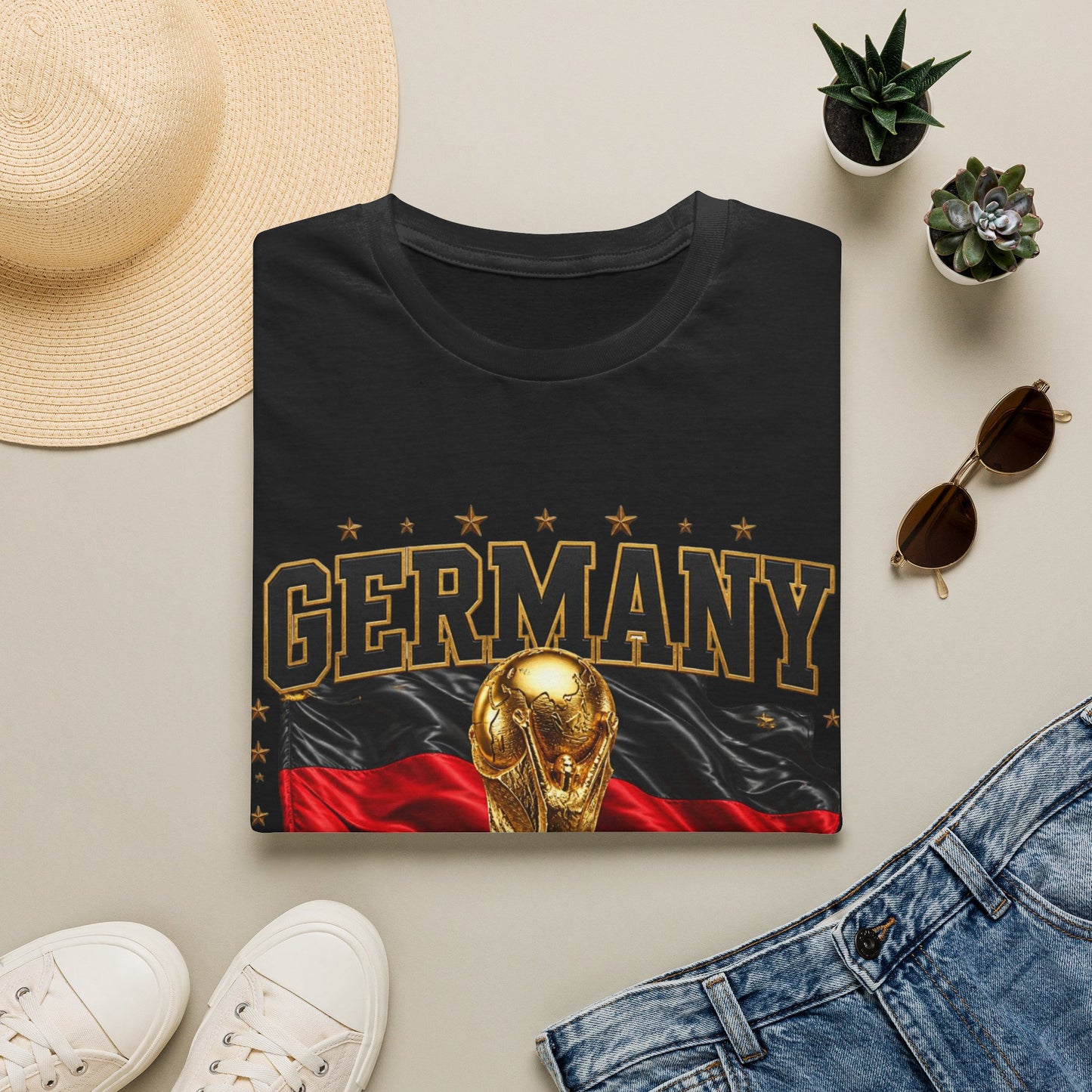 Germany World Cup 2026 T-Shirt — German Flag & Trophy Soccer Fan Tee