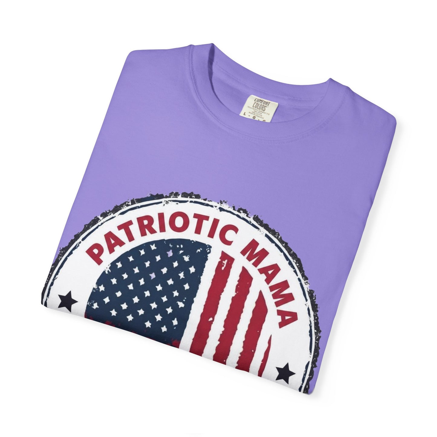 Patriotic Mama T-Shirt — Happy 4th of July American Flag Tee