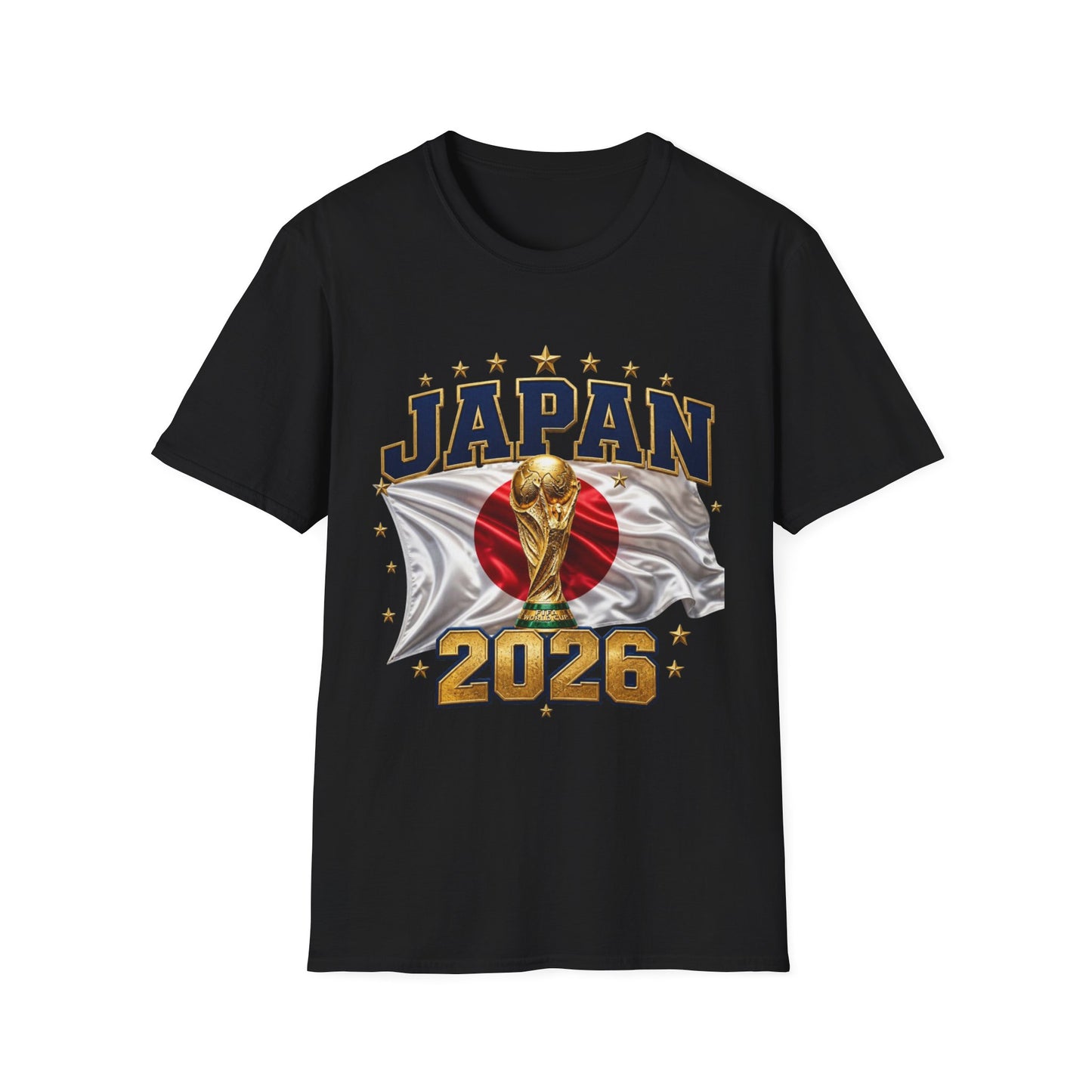 Japan 2026 World Cup T‑Shirt — Soccer Trophy Crest