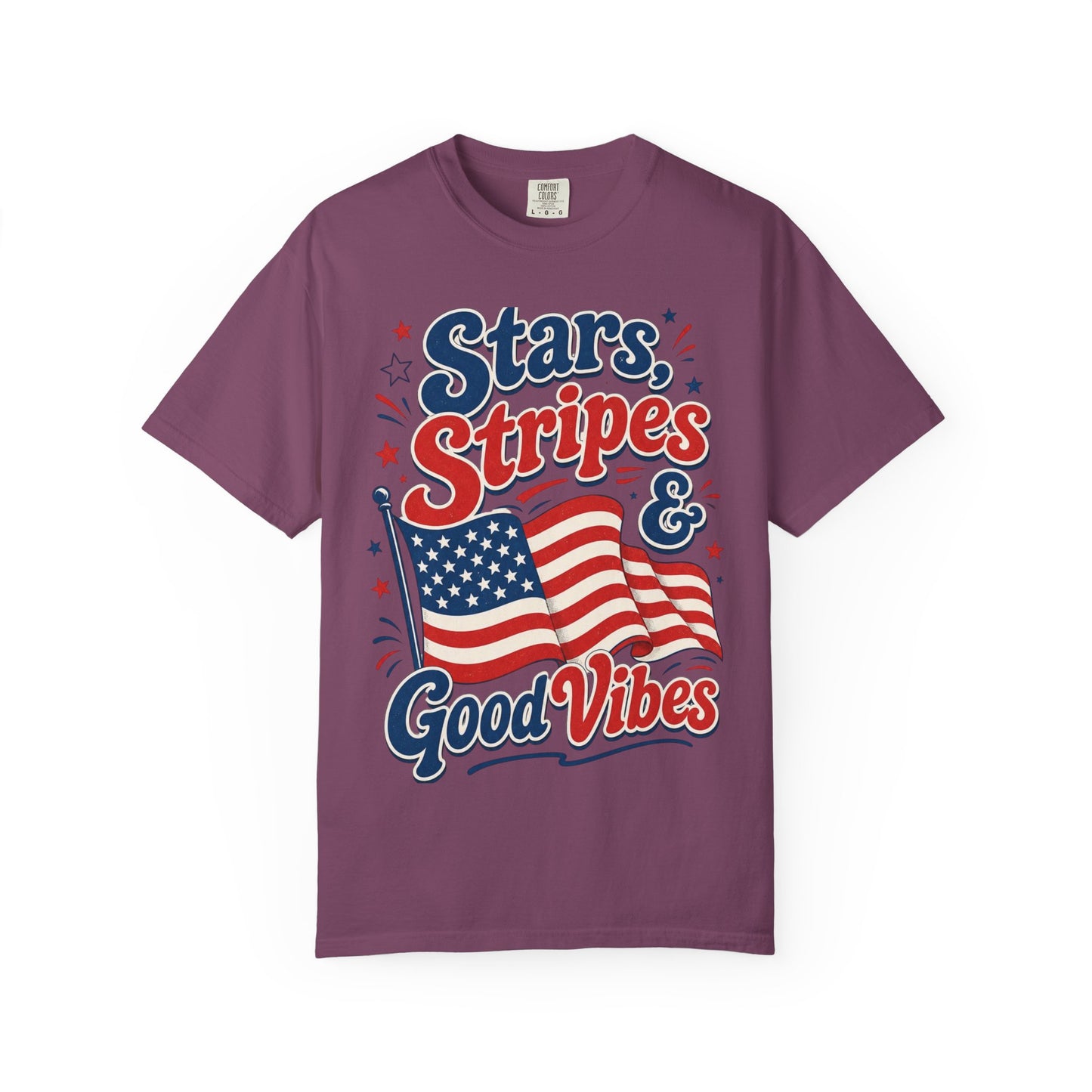 Stars, Stripes & Good Vibes T‑Shirt