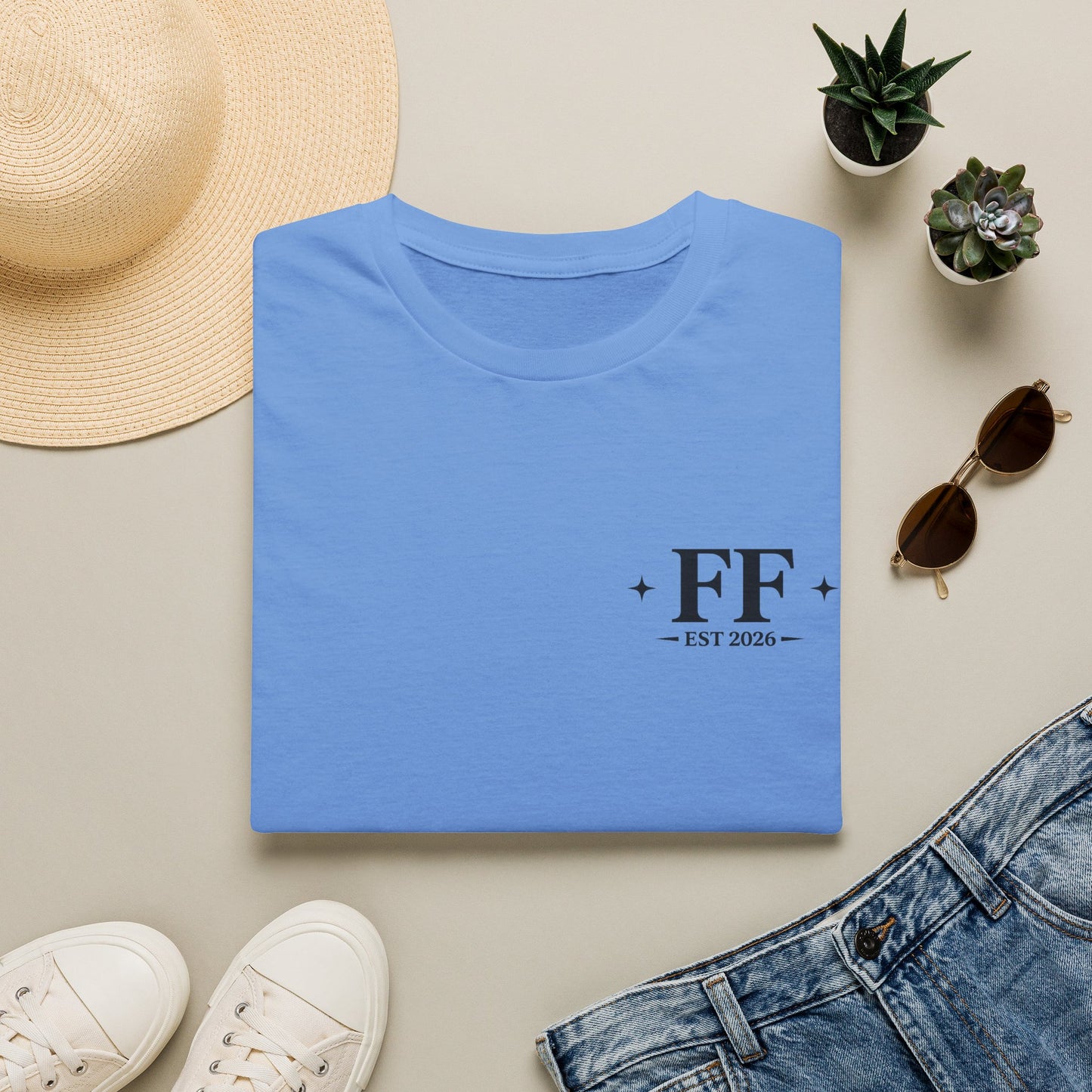 4th July 'FF' T-Shirt — Est. 2026 Casual Tee