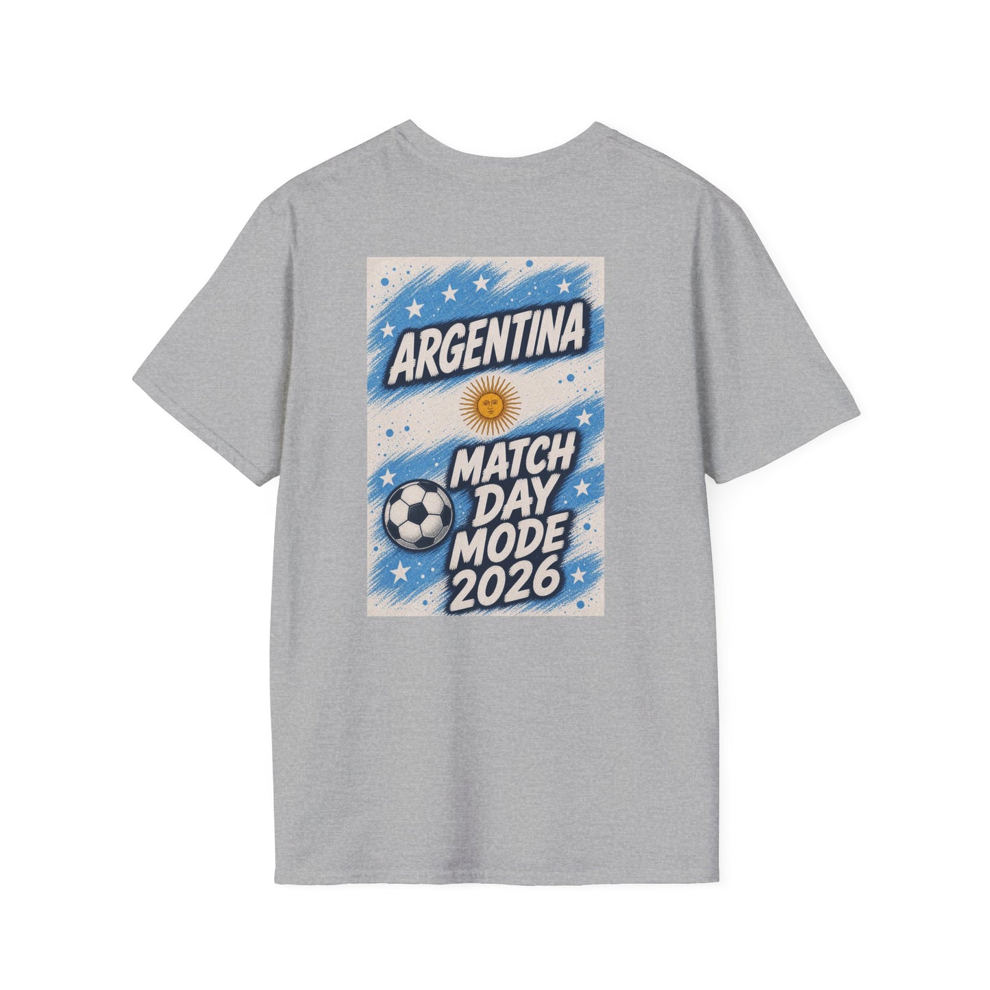 Argentina Match Day T-Shirt — Match Day Mode 2026 Soccer Fan Tee