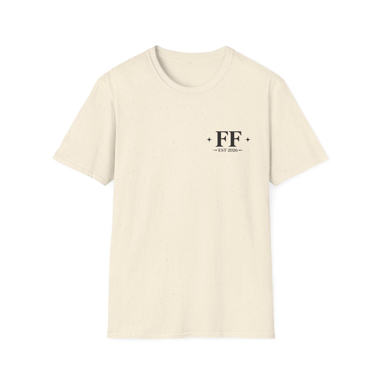 FF Est. 2026 Minimal Logo T-Shirt — Monogram Casual Tee