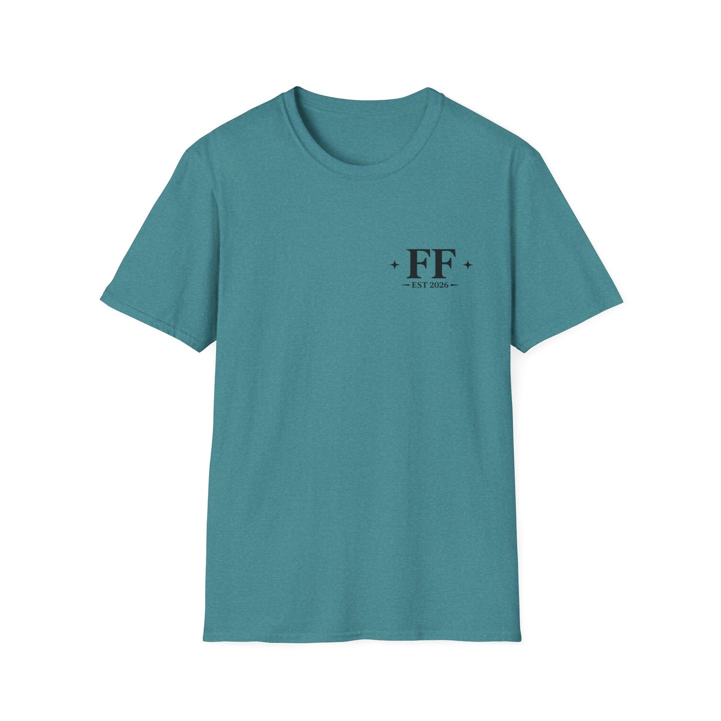 4ht of July FF Est. 2026 Minimal Logo T‑Shirt