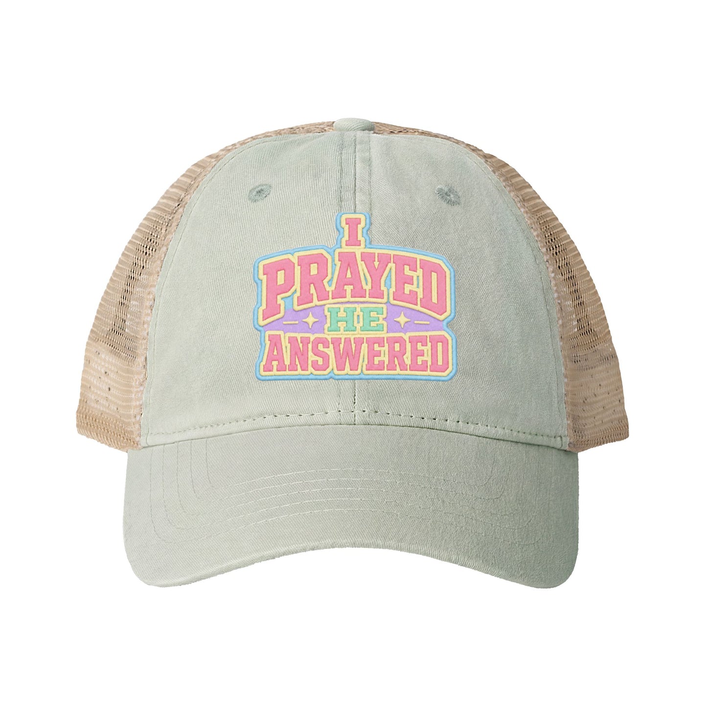 Women's Washed Mesh-Back Cap
