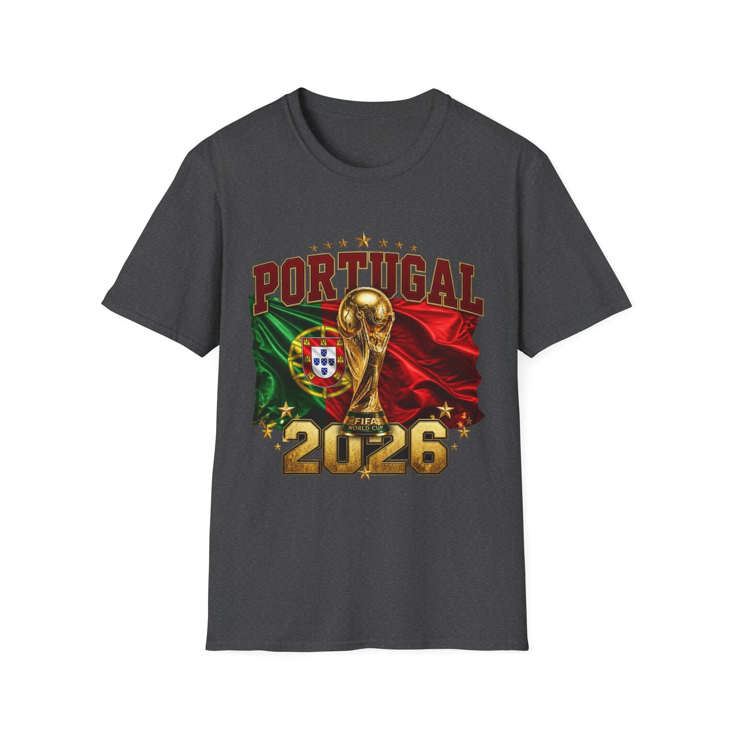 Portugal 2026 World Cup T-Shirt — Football World Trophy Tee