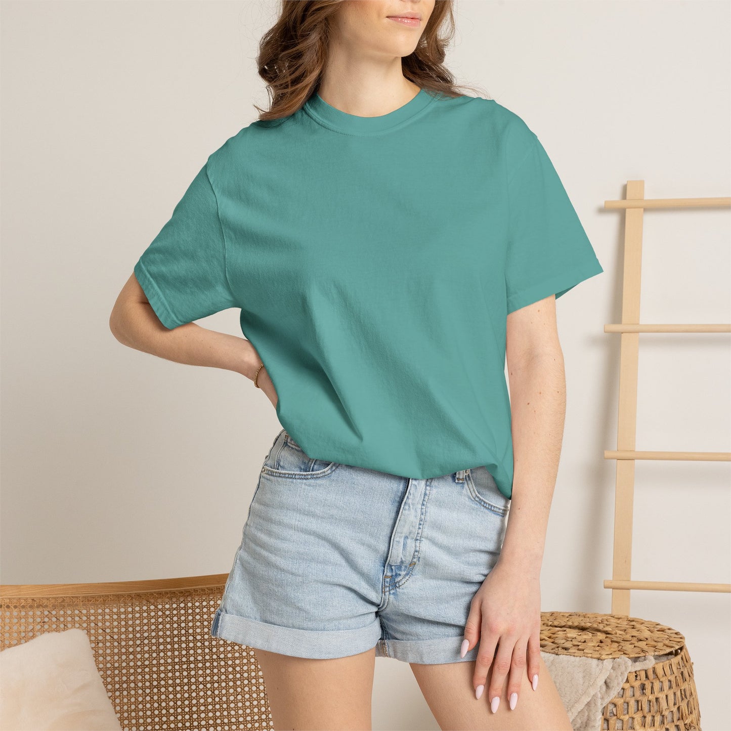 Graphic Tee — "The Goal Is to Be a Rich Bitch" Rainbow Statement T‑Shirt