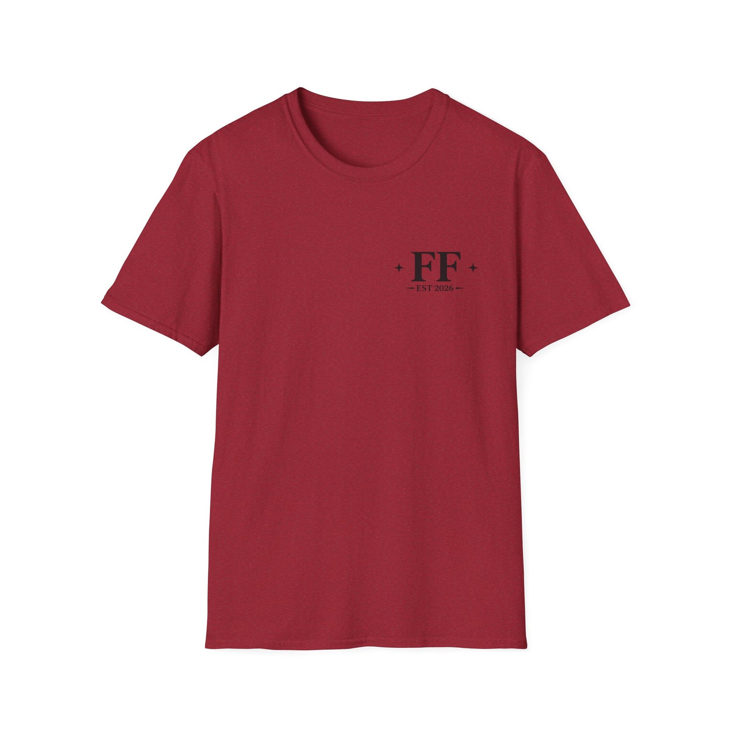 4ht of July FF Est. 2026 Minimal Logo T‑Shirt