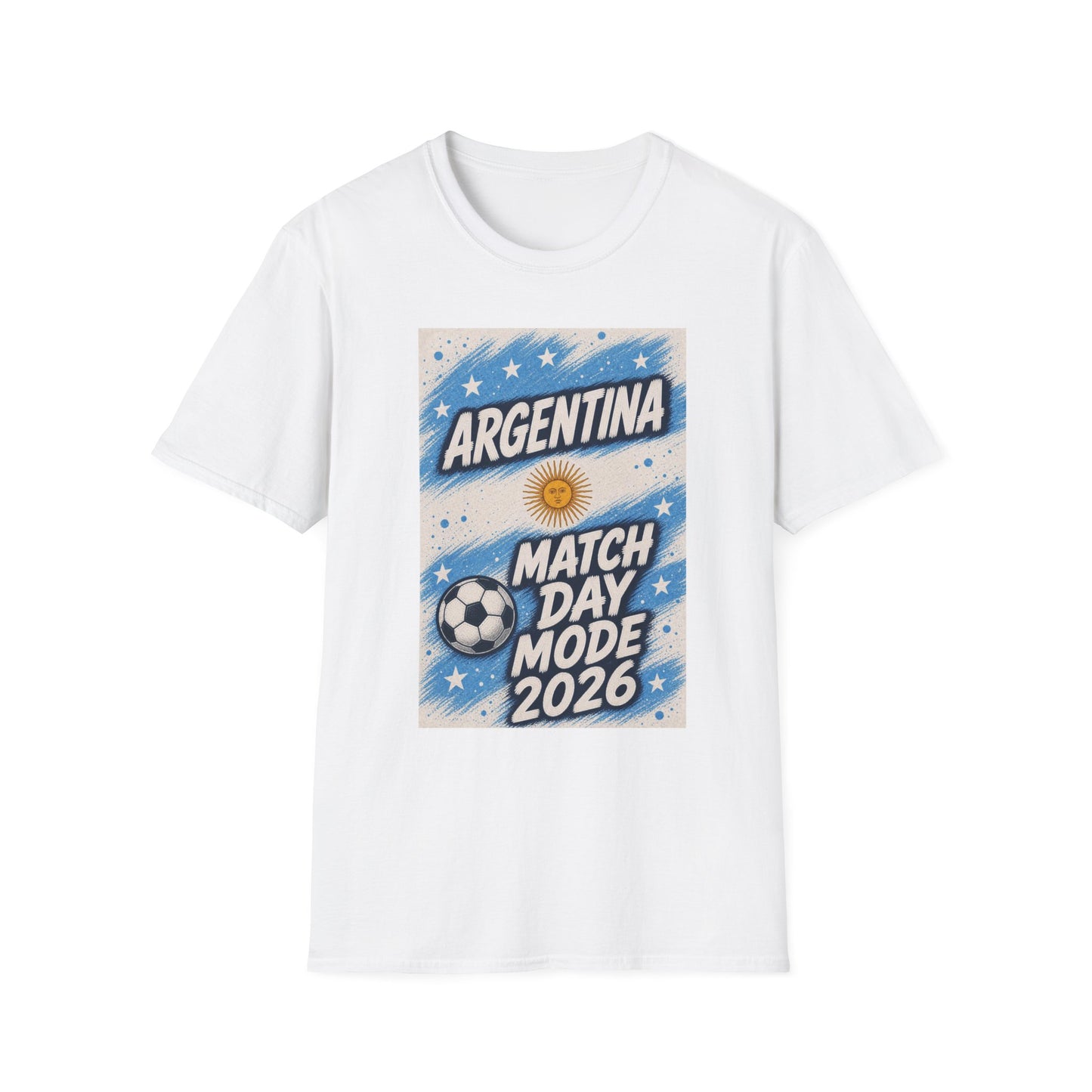 Argentina Match Day T-Shirt — Match Day Mode 2026 Soccer Fan Tee