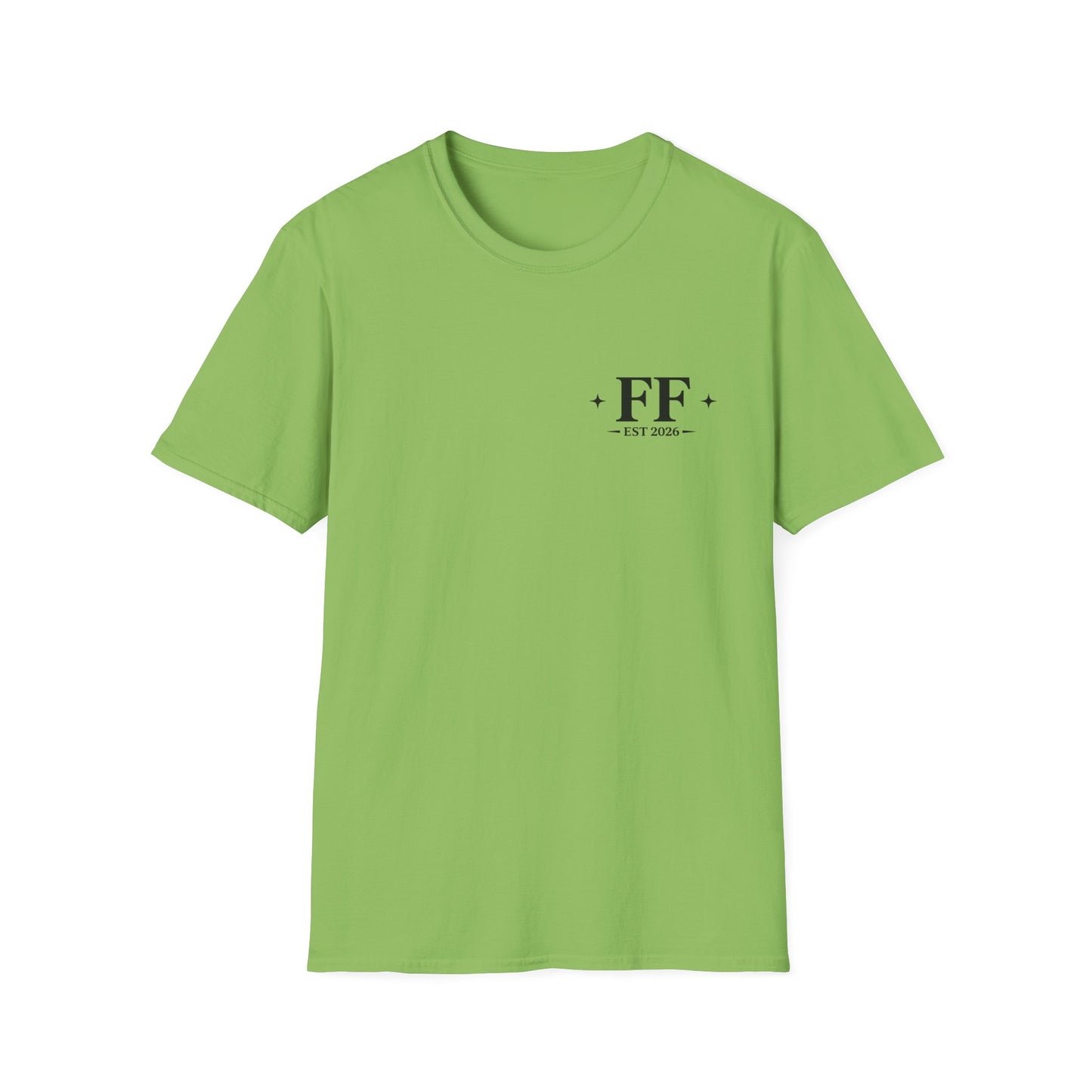4ht of July FF Est. 2026 Minimal Logo T‑Shirt
