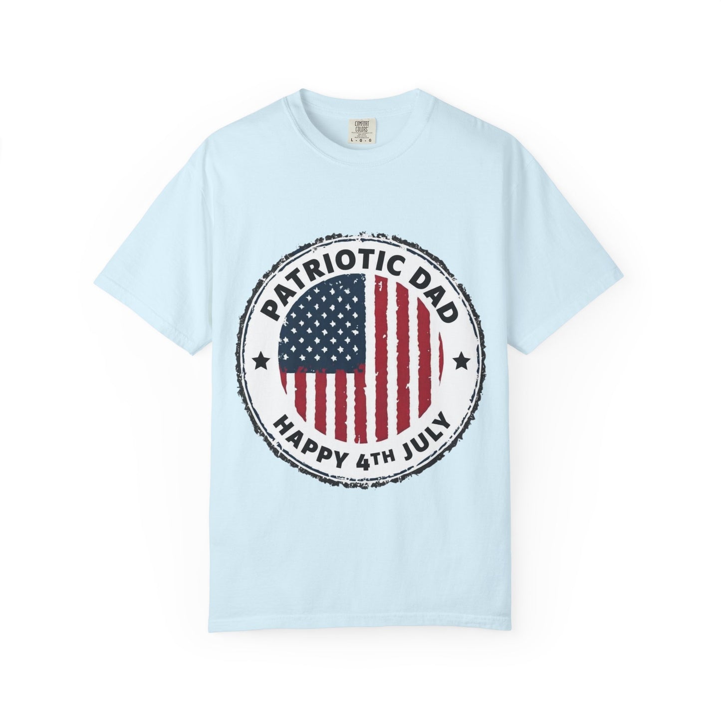 Patriotic Dad T-Shirt — Happy 4th of July American Flag Tee