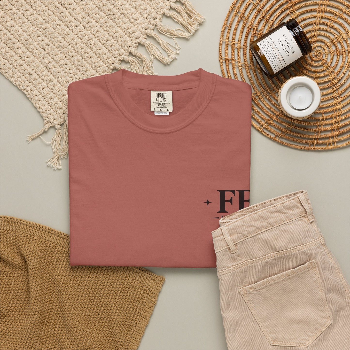 Floral Beach Vibes T-Shirt — Colorful Daisy & Palm Graphic Tee