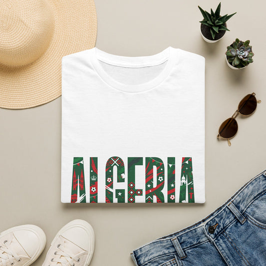 Algeria Flag Graphic T-Shirt — Viva L'Algérie Patriotic Tee