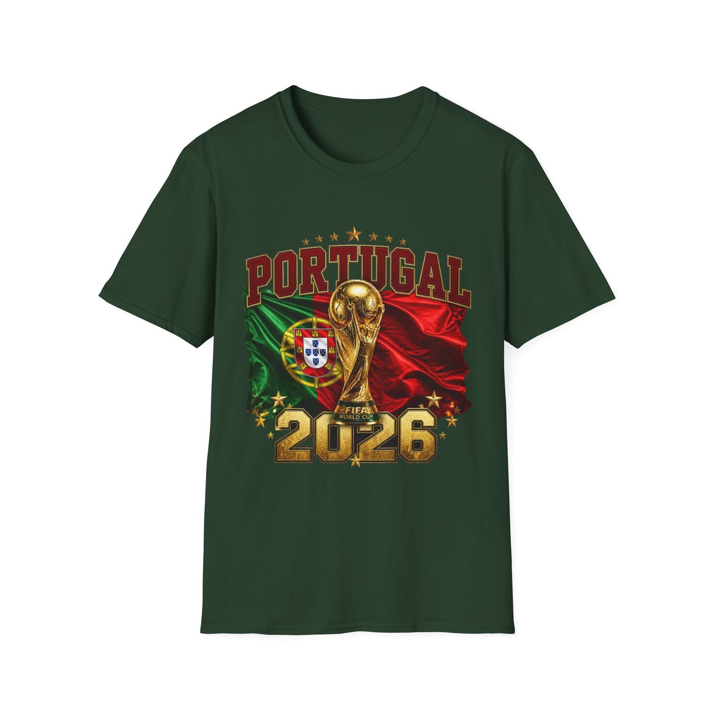 Portugal 2026 World Cup T-Shirt — Football World Trophy Tee