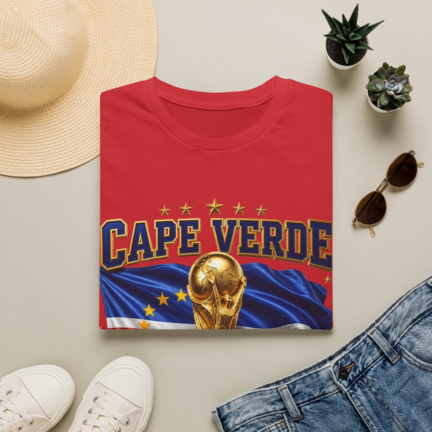 Cape Verde 2026 World Cup T-Shirt — Football Fans Jersey