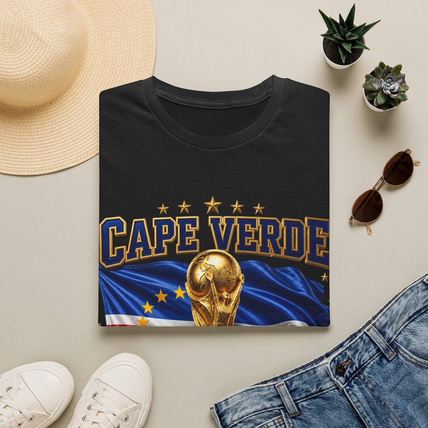 Cape Verde 2026 World Cup T-Shirt — Football Fans Jersey