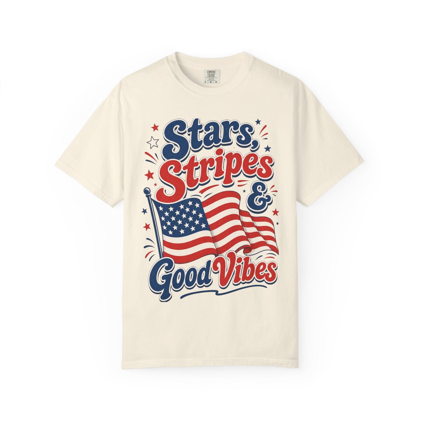 Stars, Stripes & Good Vibes T‑Shirt