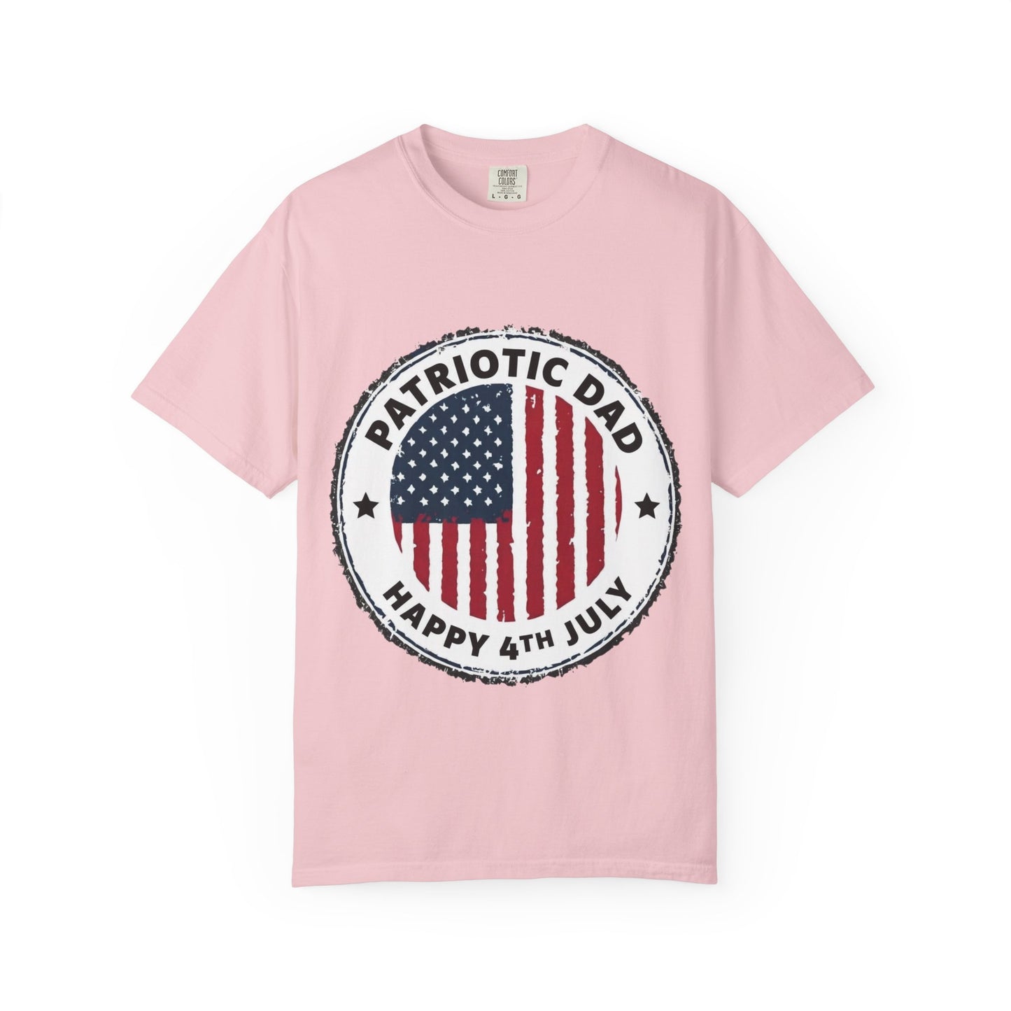 Patriotic Dad T-Shirt — Happy 4th of July American Flag Tee